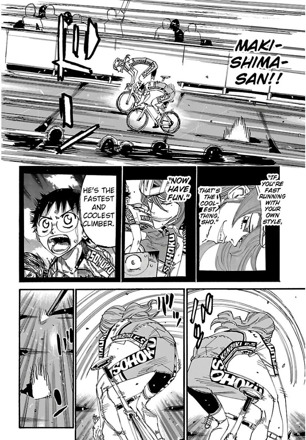 Read Yowamushi Pedal chapter 535 image 24 on Lezhin