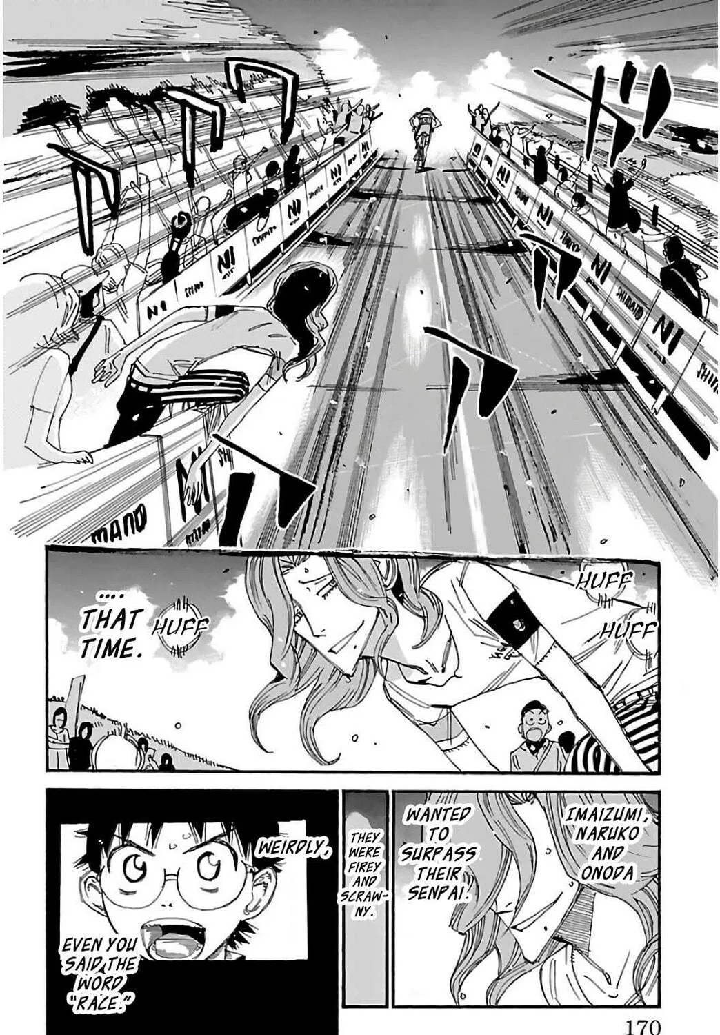 Read Yowamushi Pedal chapter 535 image 8 on Lezhin