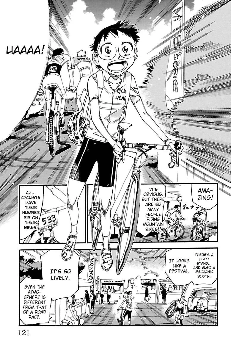 Read Yowamushi Pedal chapter 558 image 14 on Lezhin