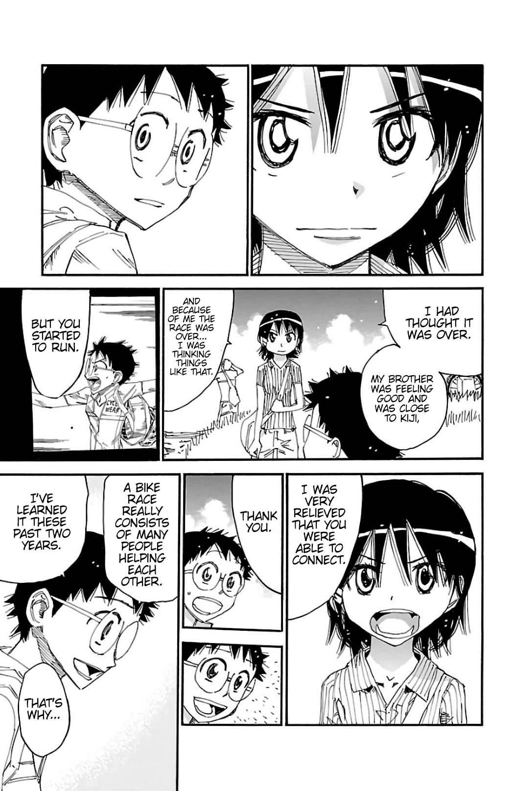 Read Yowamushi Pedal chapter 567 image 7 on Lezhin