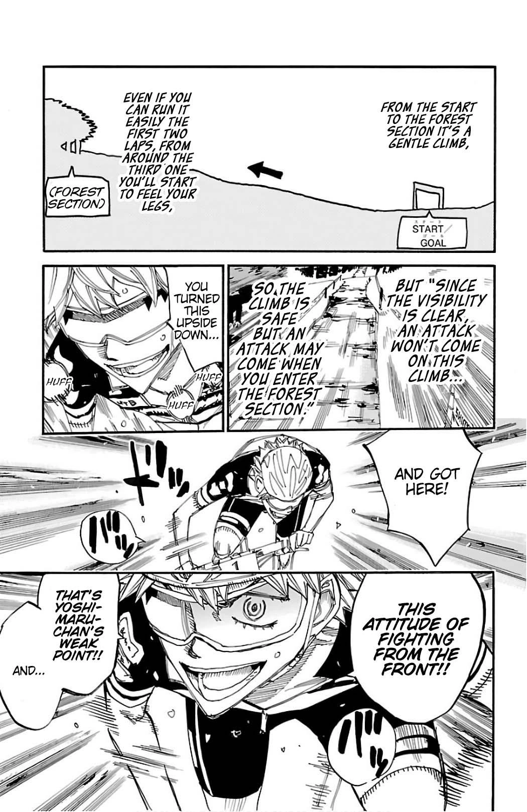 Read Yowamushi Pedal chapter 568 image 5 on Lezhin