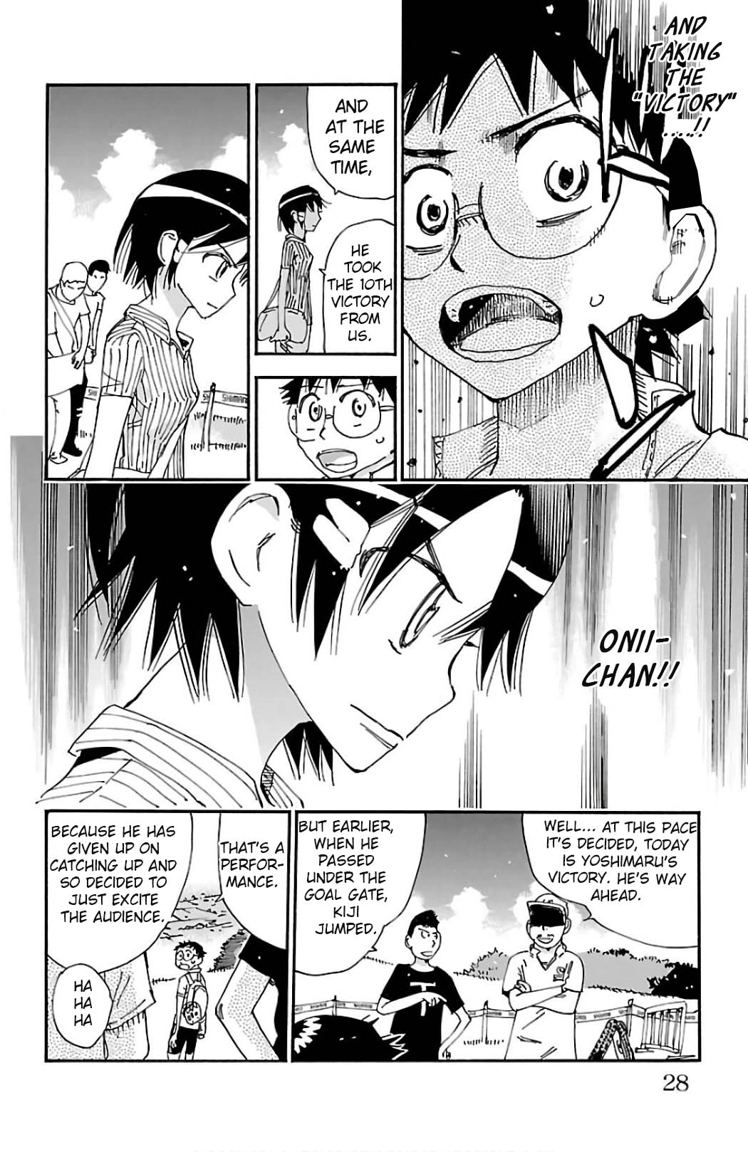 Read Yowamushi Pedal chapter 571 image 1 on Lezhin