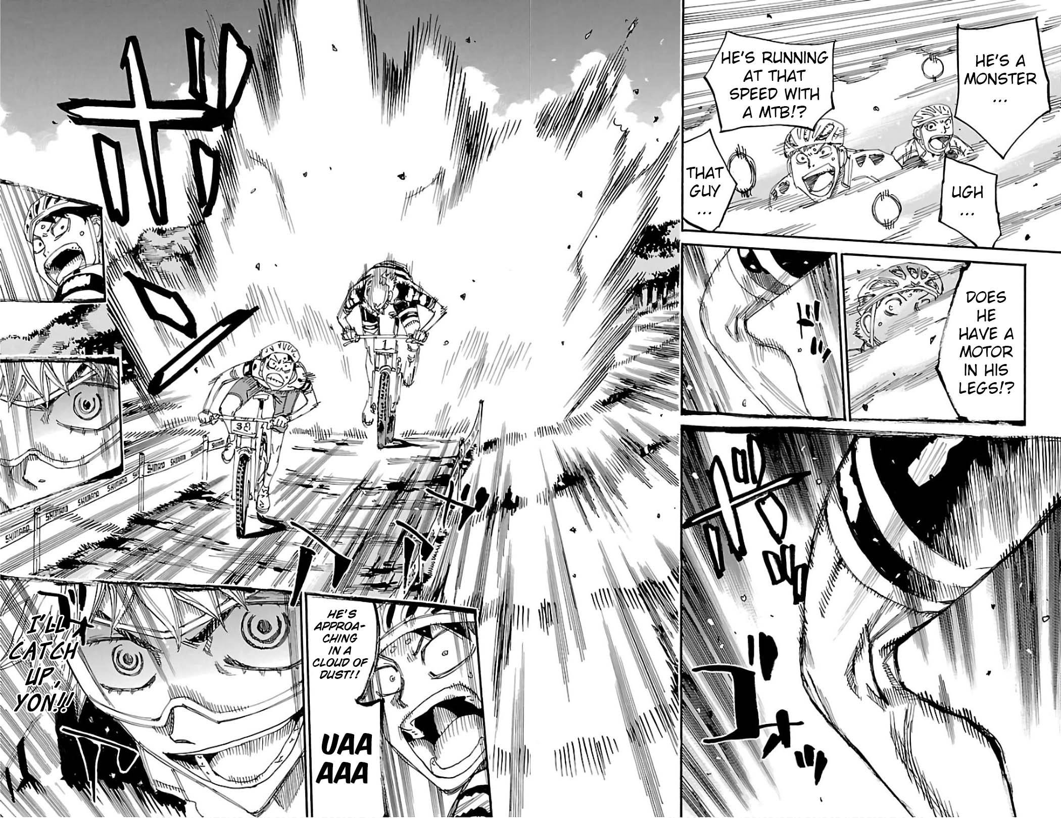 Read Yowamushi Pedal chapter 571 image 12 on Lezhin
