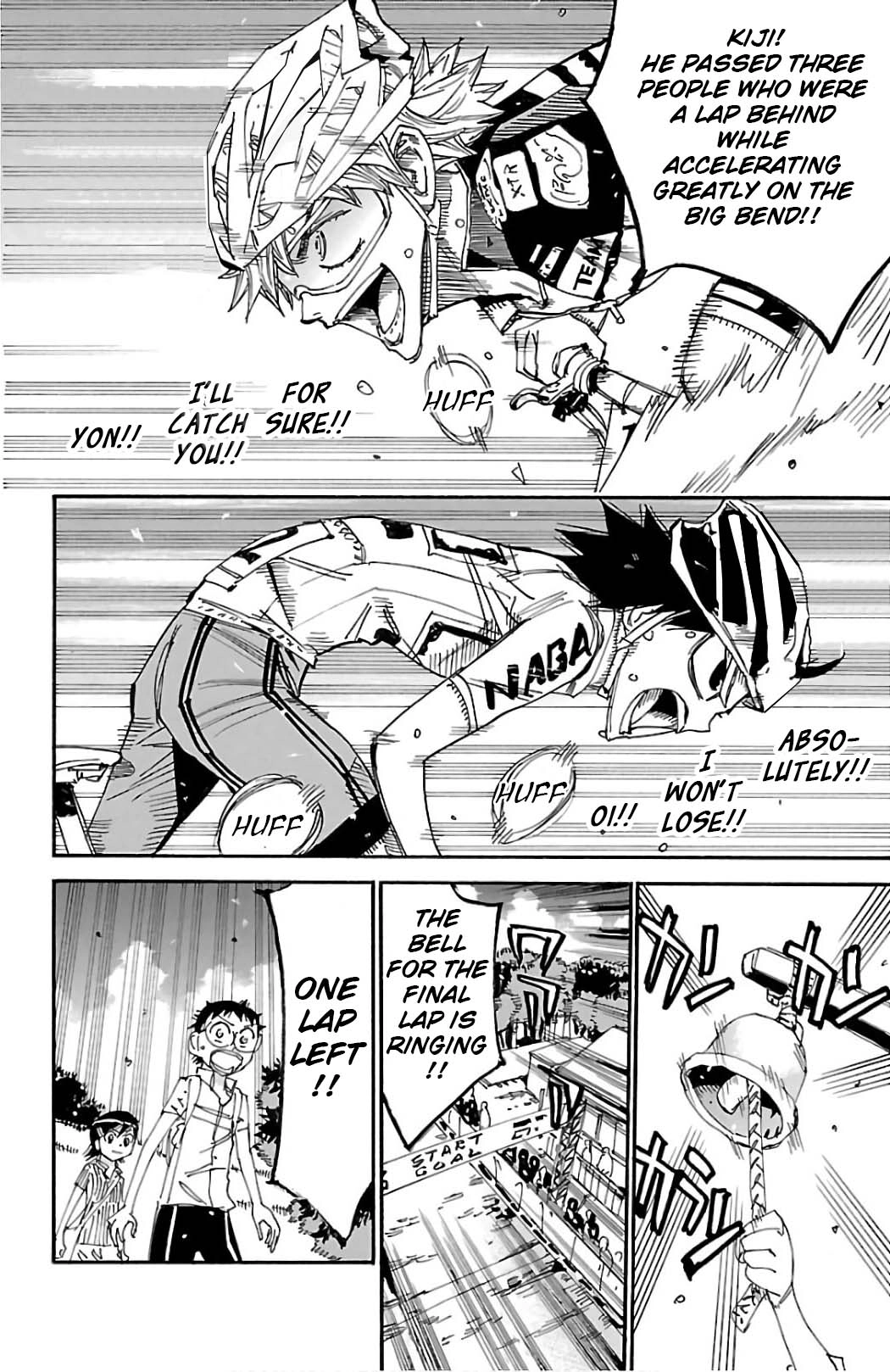 Read Yowamushi Pedal chapter 571 image 14 on Lezhin
