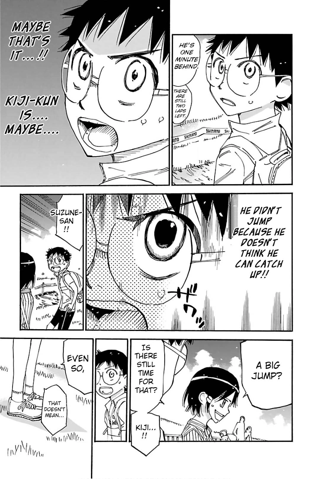 Read Yowamushi Pedal chapter 571 image 2 on Lezhin