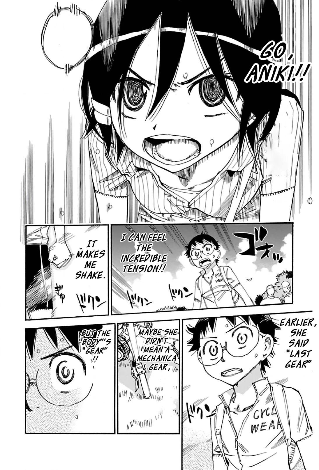 Read Yowamushi Pedal chapter 571 image 7 on Lezhin