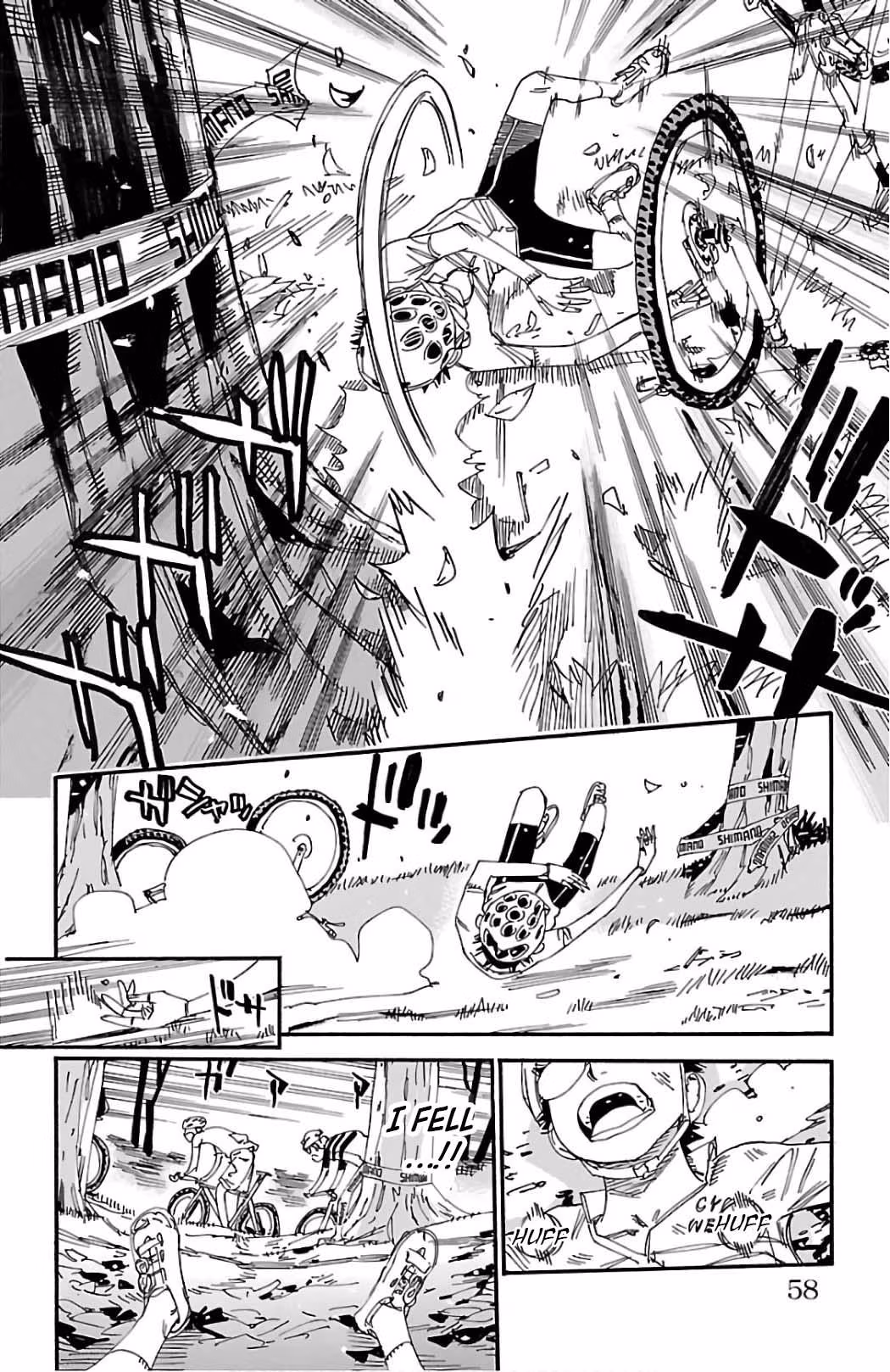 Read Yowamushi Pedal chapter 581 image 11 on Lezhin