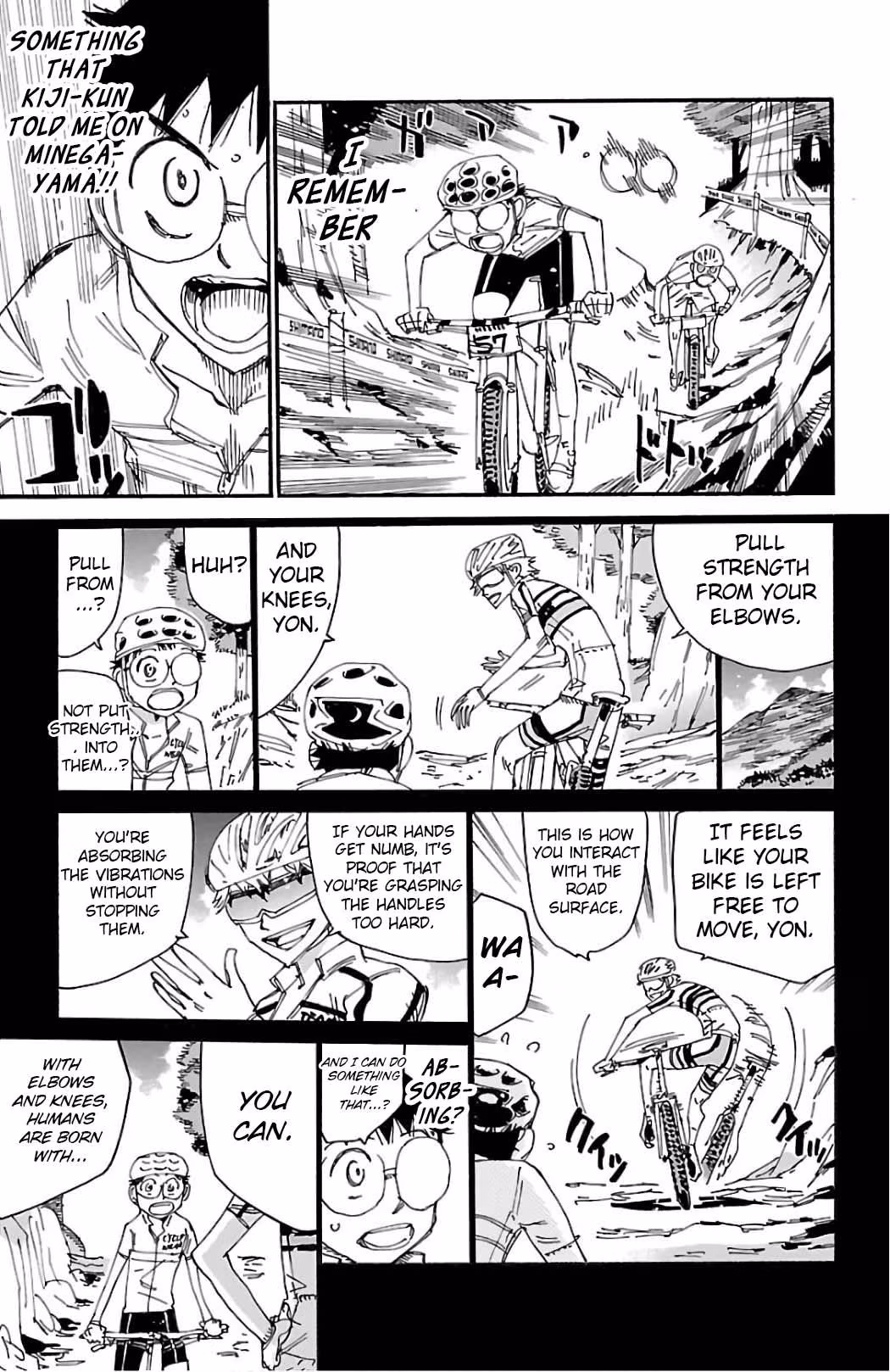 Read Yowamushi Pedal chapter 581 image 14 on Lezhin