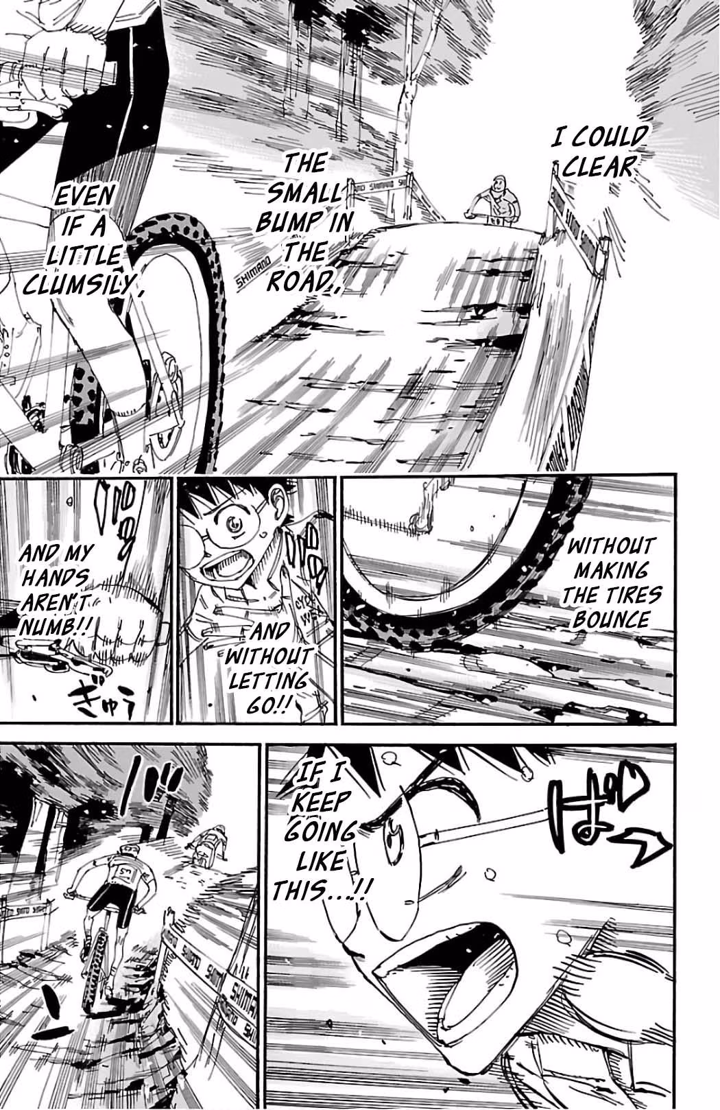 Read Yowamushi Pedal chapter 581 image 18 on Lezhin