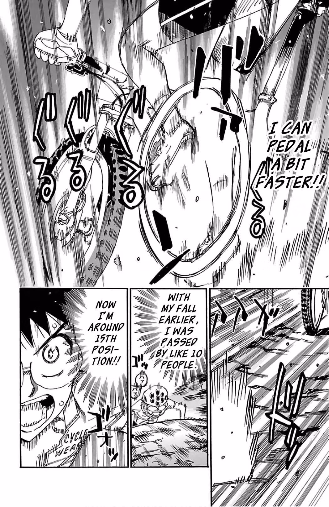 Read Yowamushi Pedal chapter 581 image 19 on Lezhin