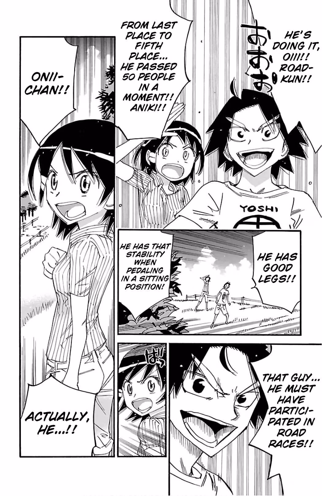 Read Yowamushi Pedal chapter 581 image 3 on Lezhin