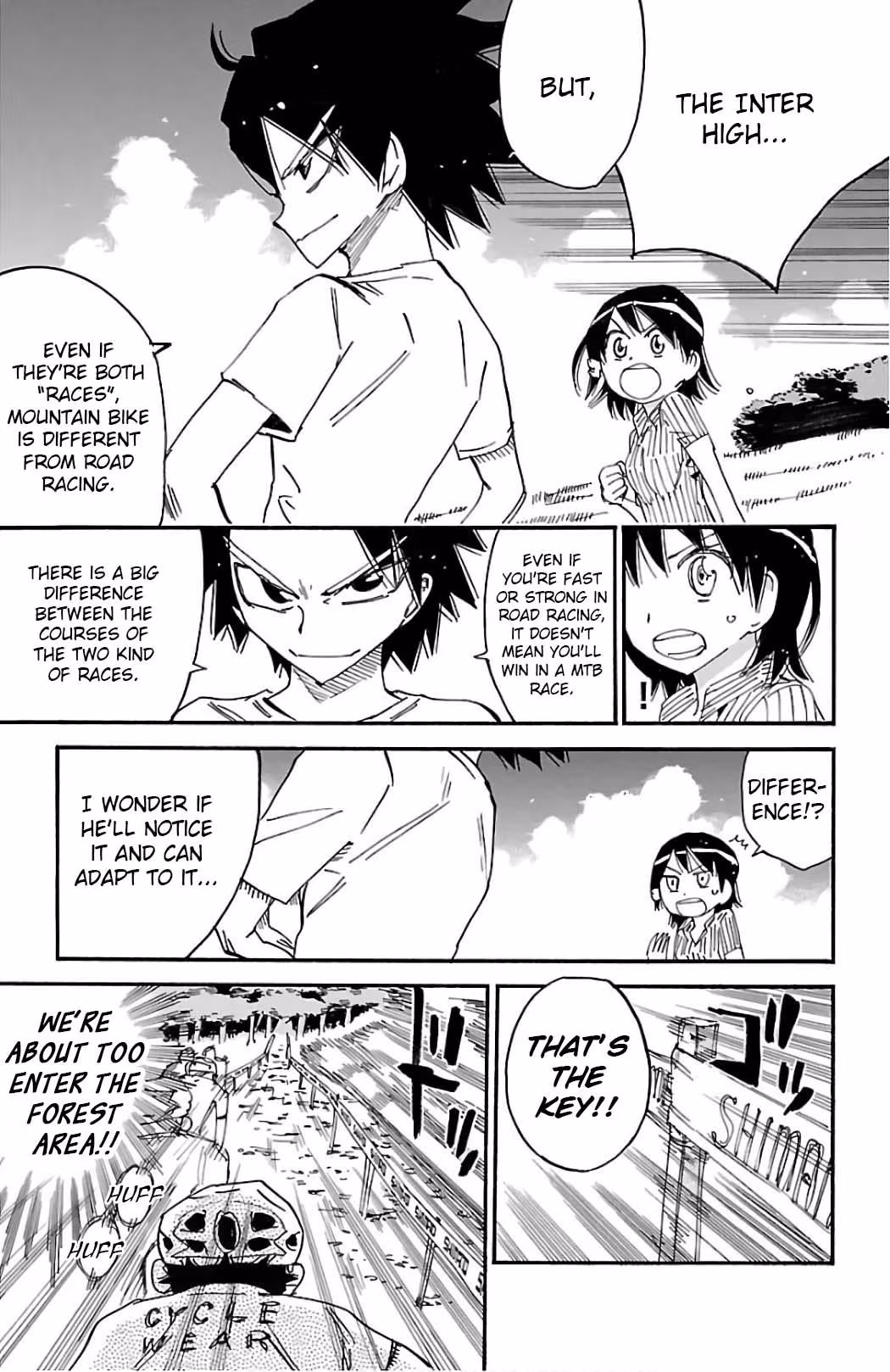 Read Yowamushi Pedal chapter 581 image 4 on Lezhin