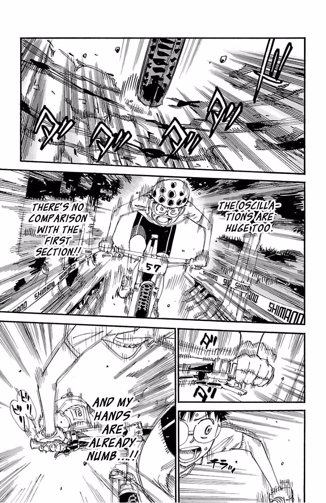 Read Yowamushi Pedal chapter 581 image 7 on Lezhin