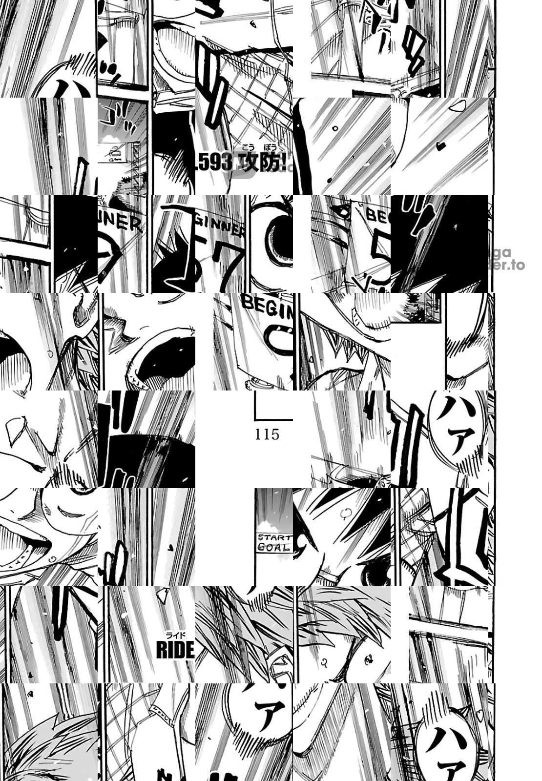 Read Yowamushi Pedal chapter 593 image 0 on Lezhin