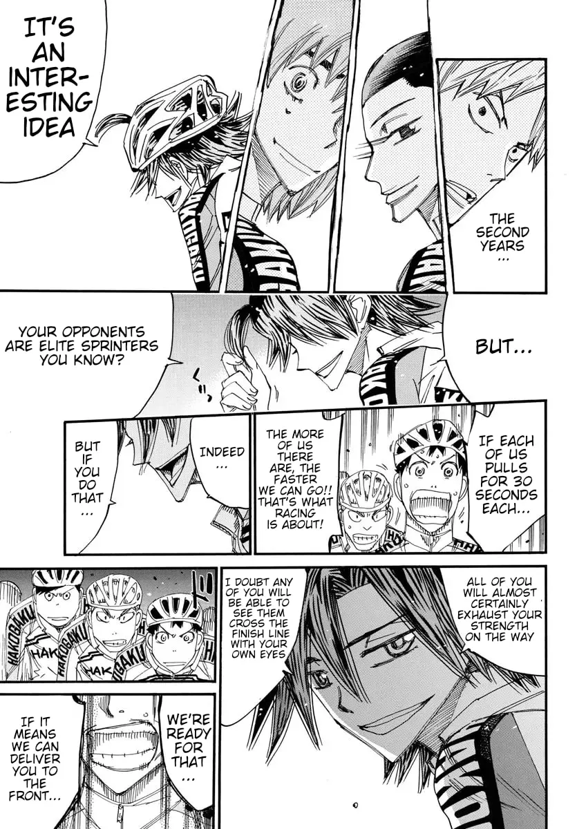 Read Yowamushi Pedal chapter 669 image 10 on Lezhin