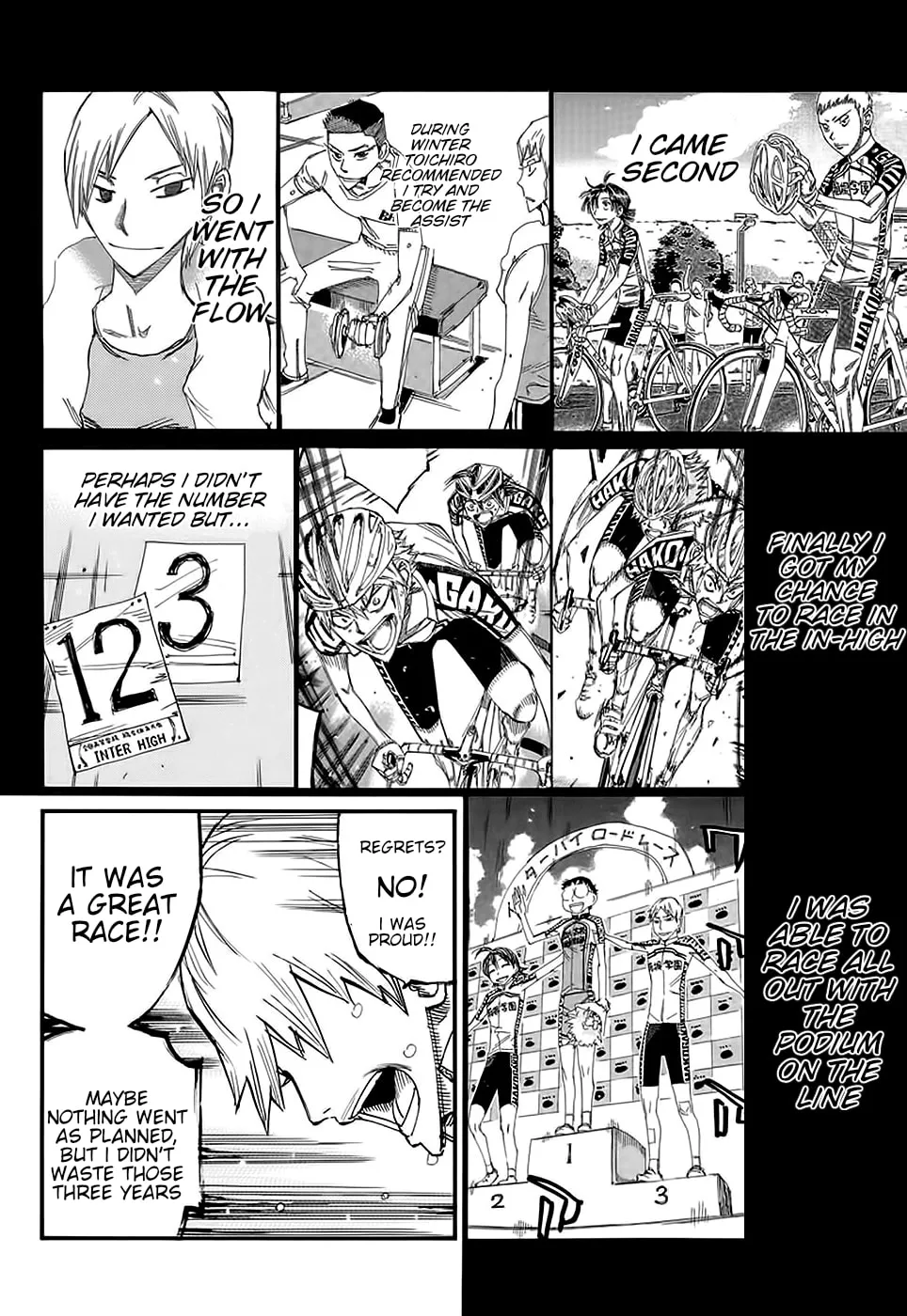 Read Yowamushi Pedal chapter 681 image 11 on Lezhin