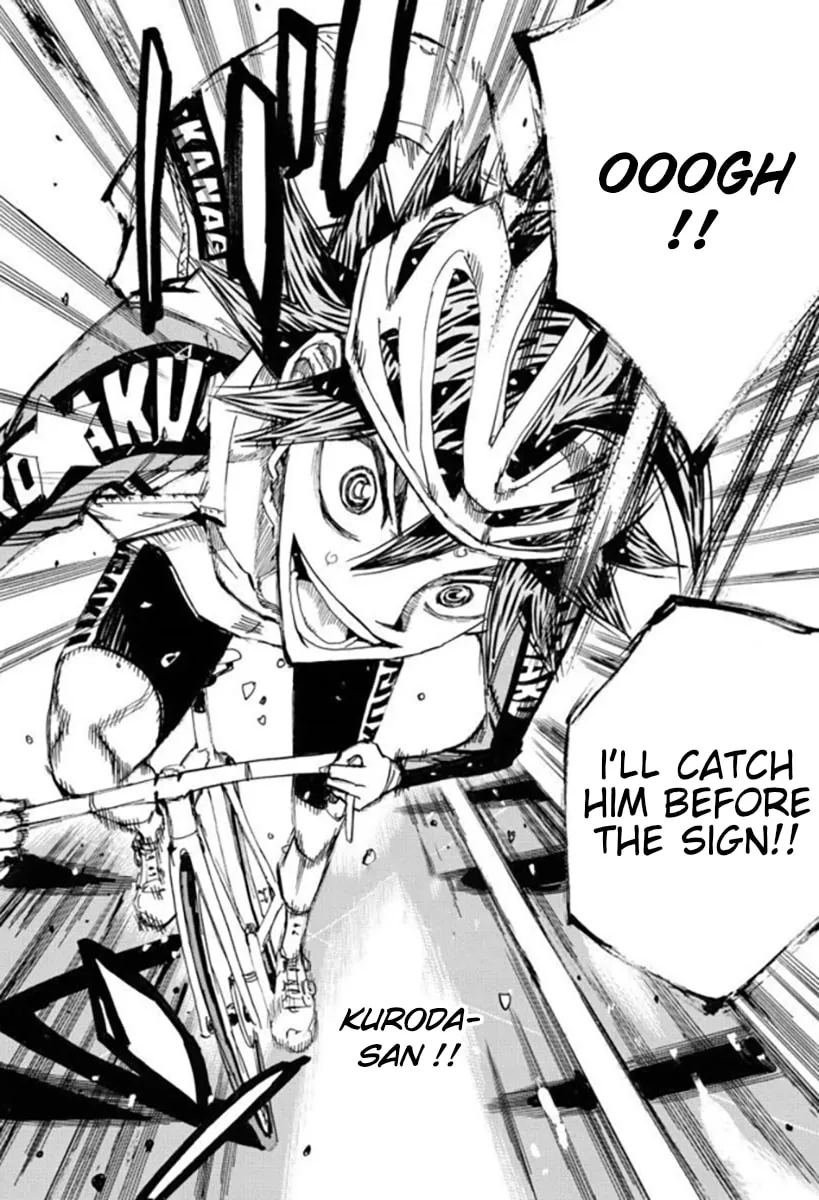 Read Yowamushi Pedal chapter 681 image 7 on Lezhin