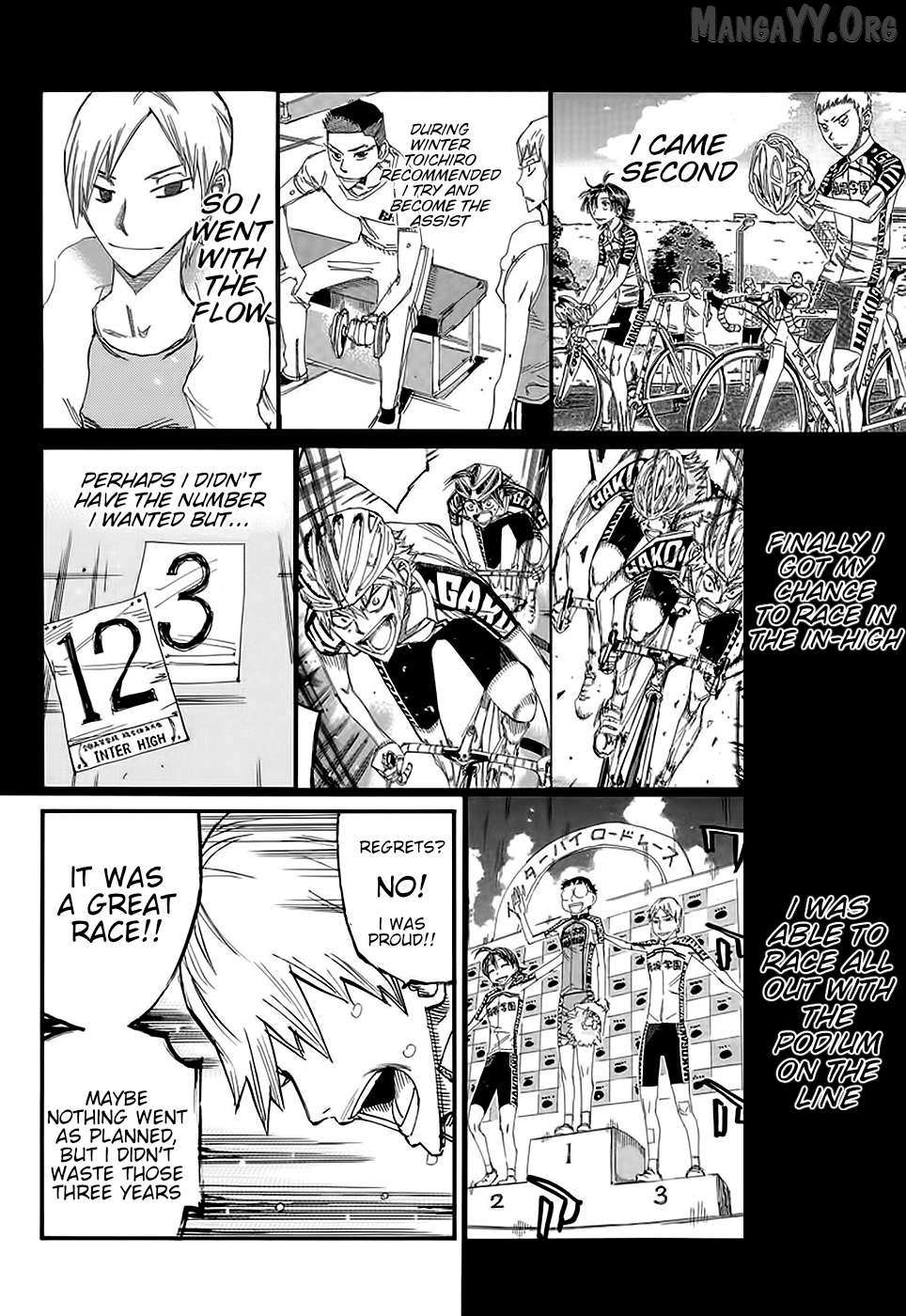 Read Yowamushi Pedal chapter 682 image 12 on Lezhin