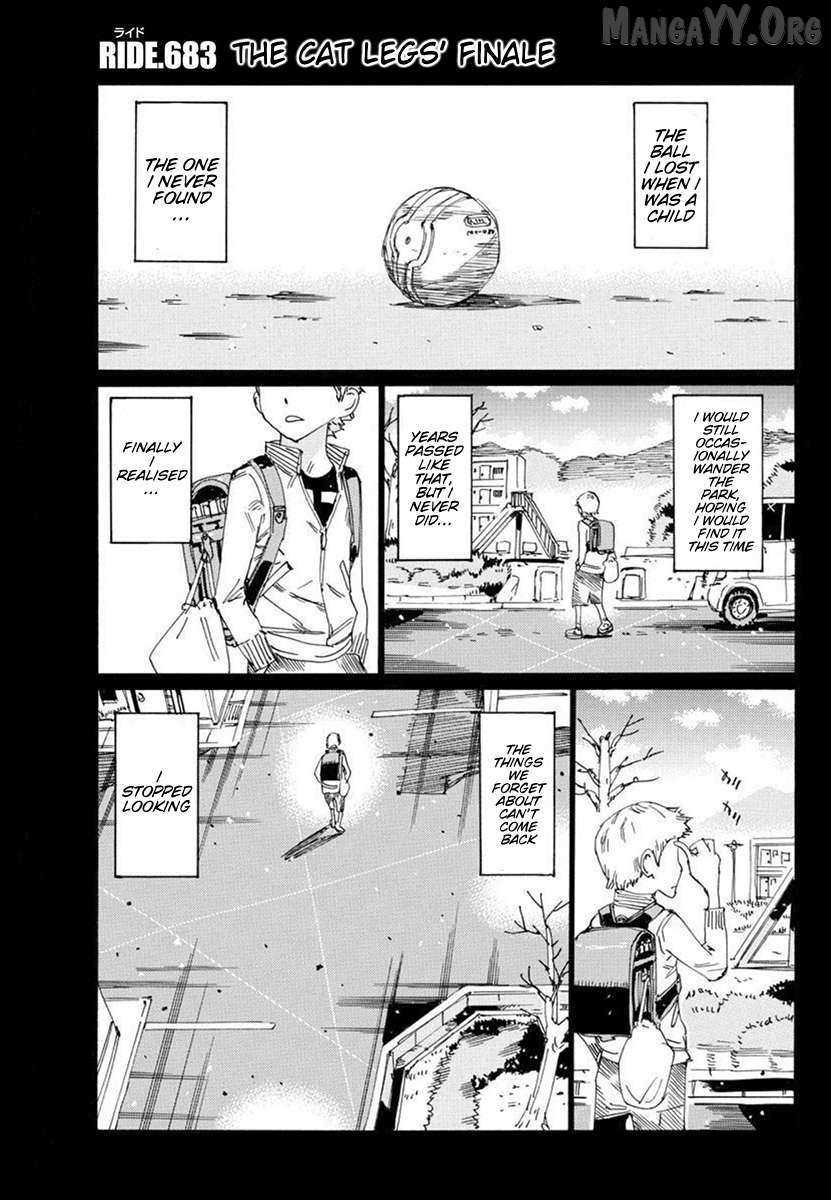 Read Yowamushi Pedal chapter 683 image 0 on Lezhin