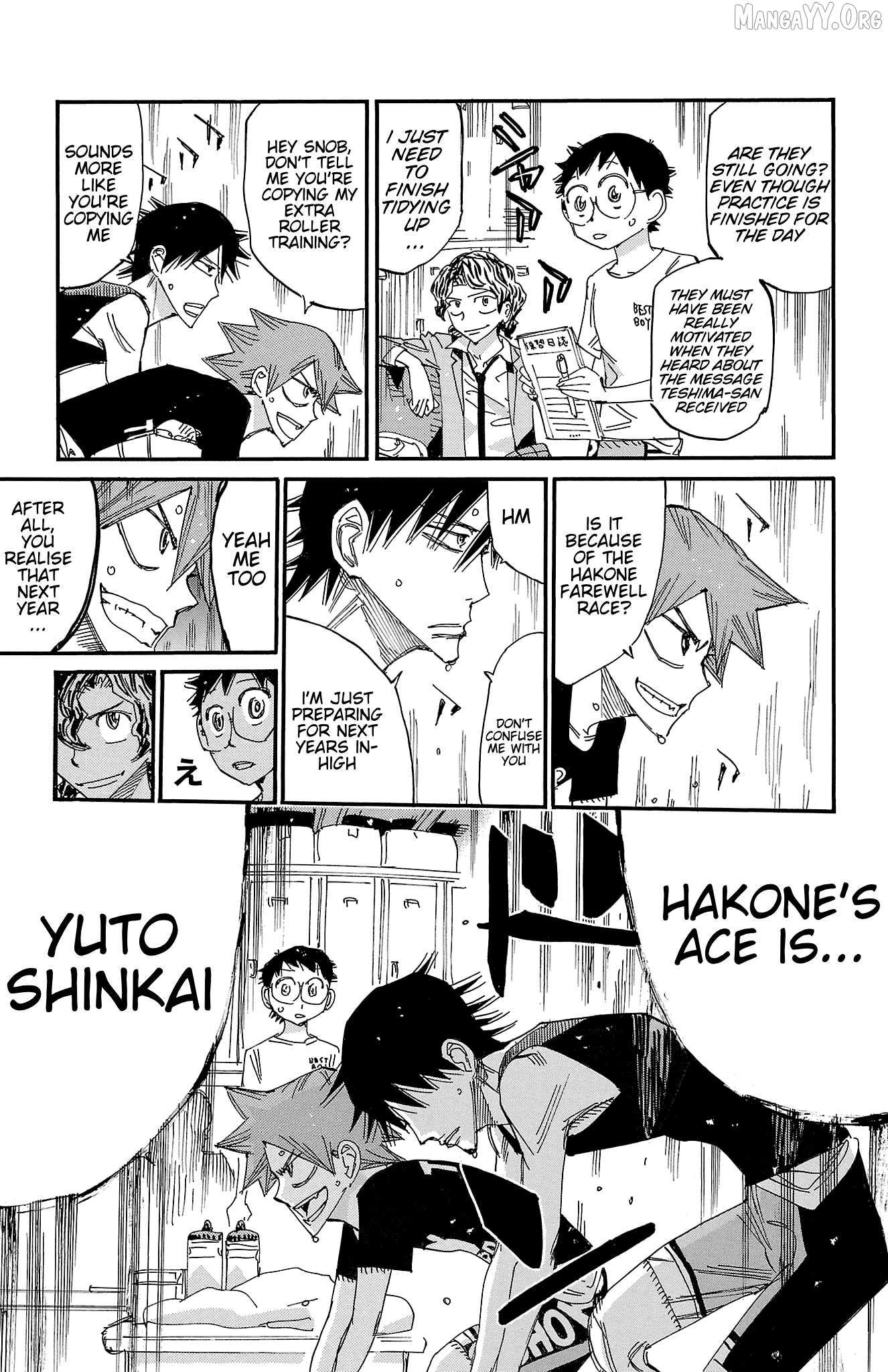 Read Yowamushi Pedal chapter 688 image 14 on Lezhin