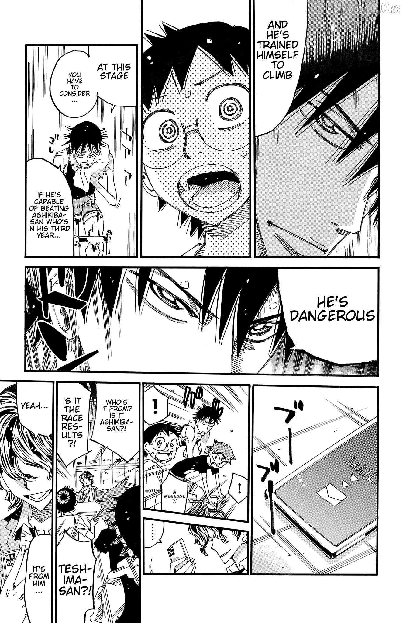 Read Yowamushi Pedal chapter 688 image 16 on Lezhin
