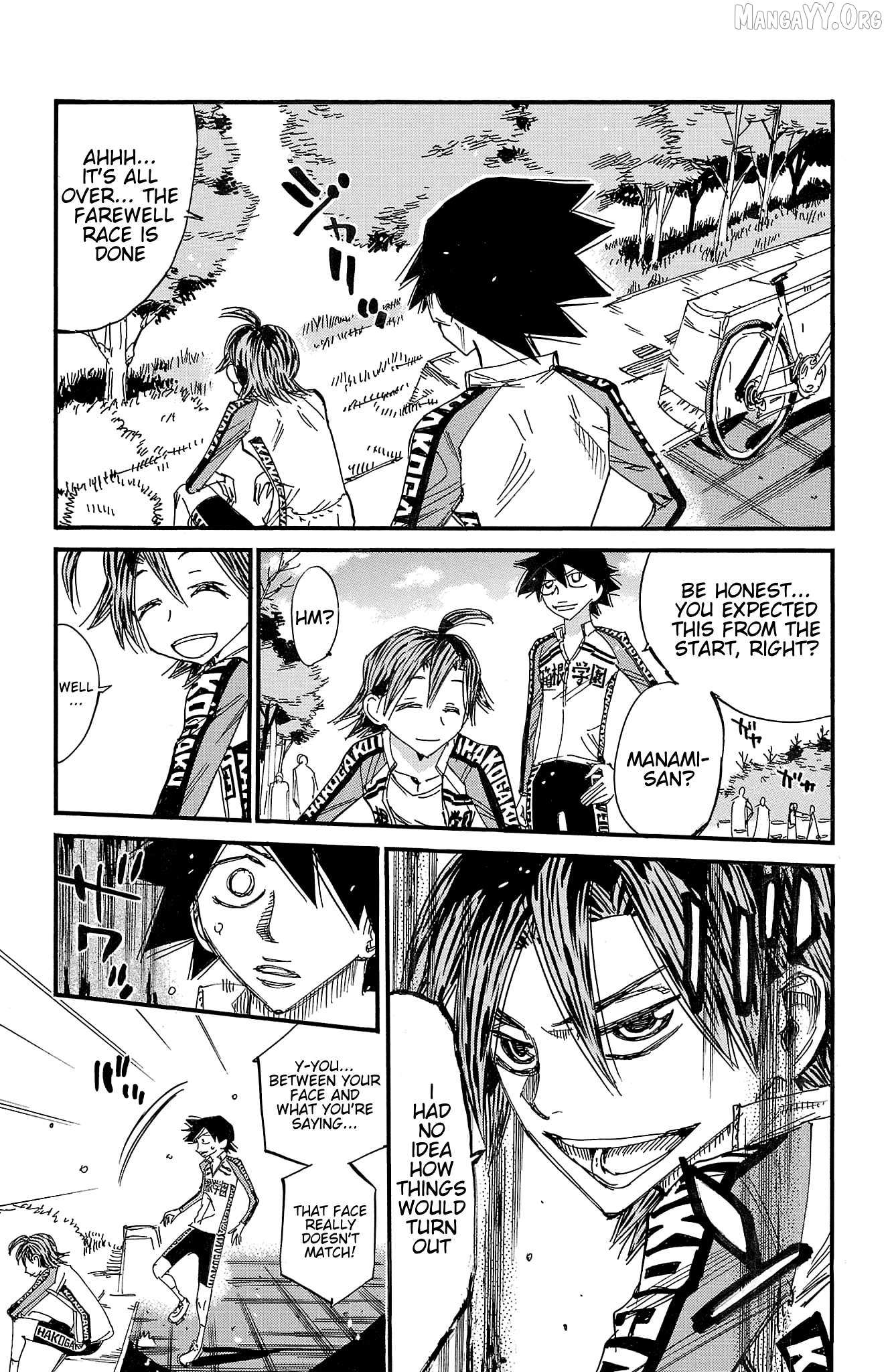 Read Yowamushi Pedal chapter 688 image 18 on Lezhin