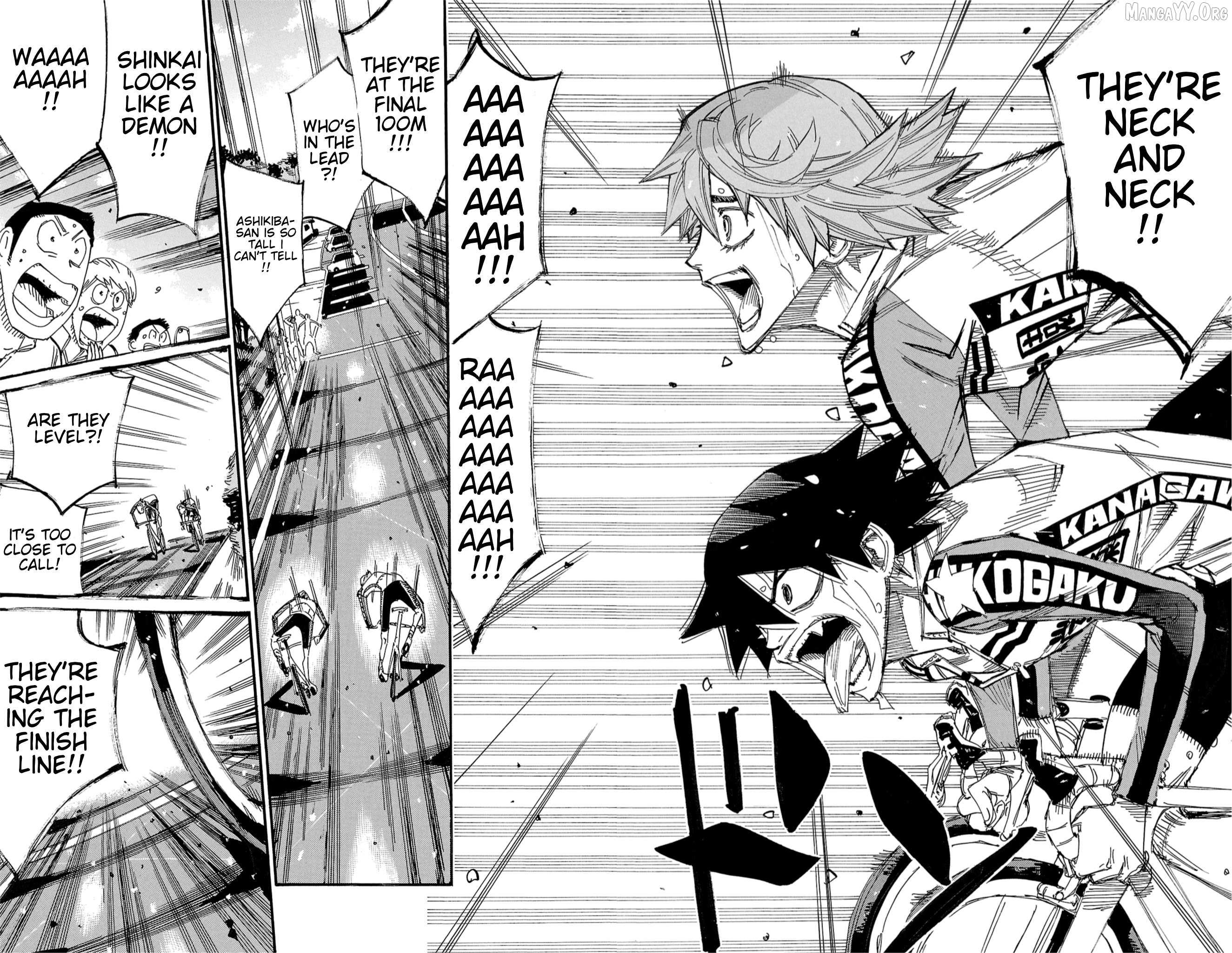 Read Yowamushi Pedal chapter 688 image 3 on Lezhin