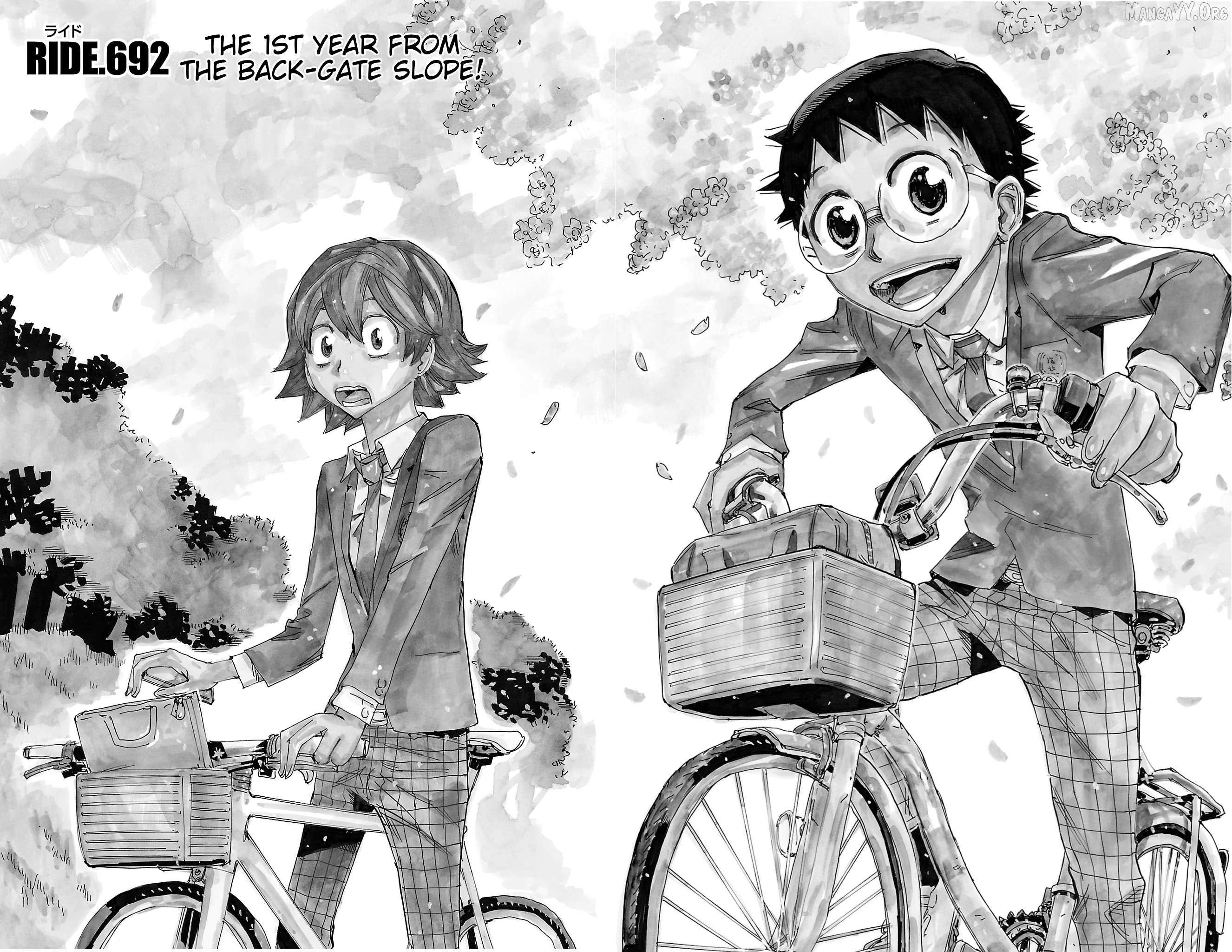 Read Yowamushi Pedal chapter 692 image 2 on Lezhin
