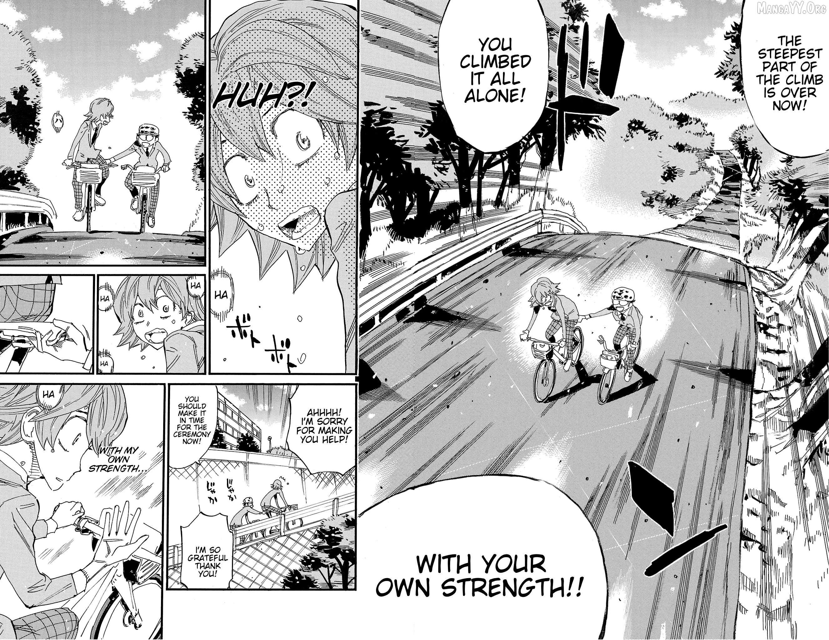 Read Yowamushi Pedal chapter 692 image 20 on Lezhin