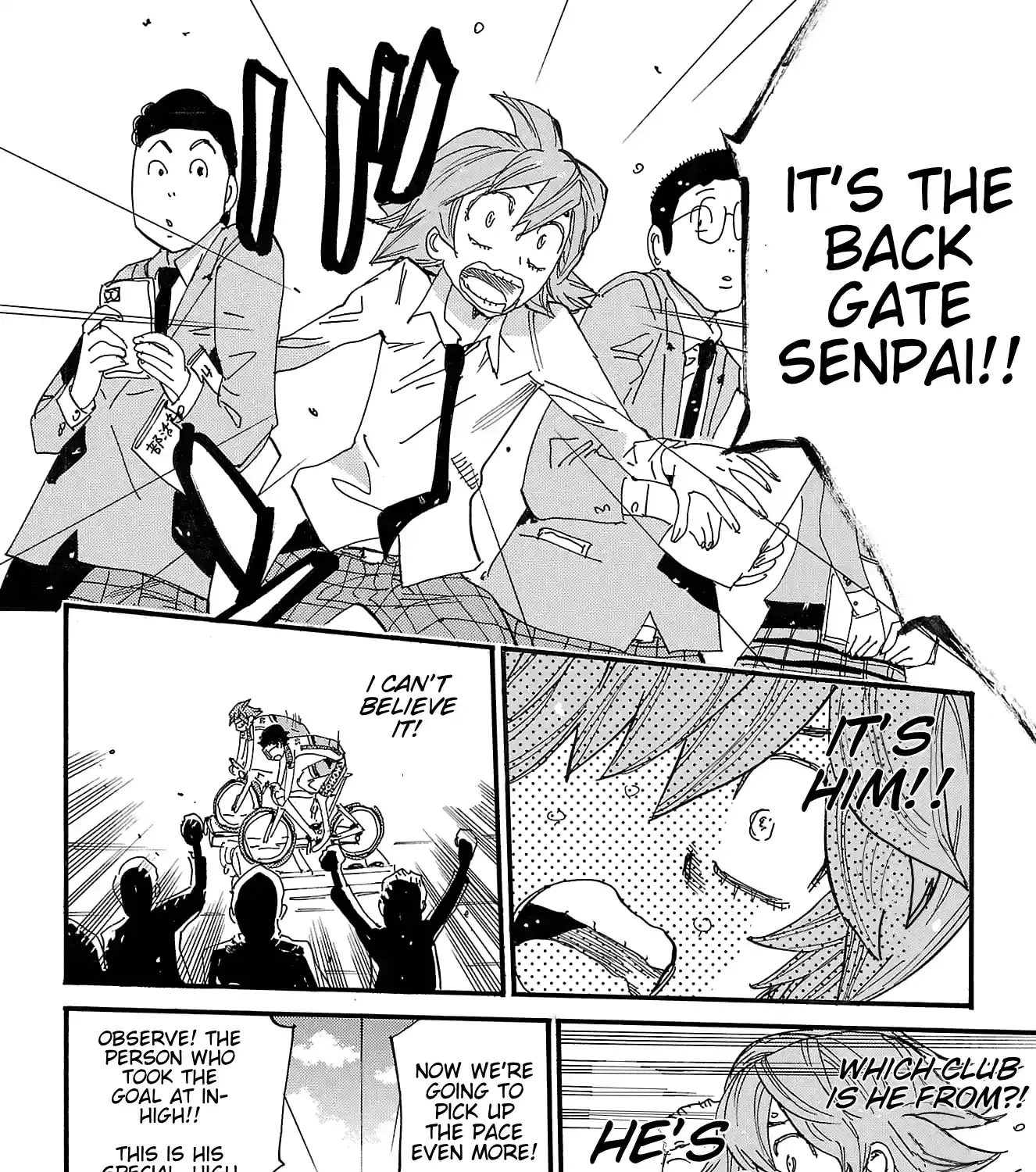 Read Yowamushi Pedal chapter 693 image 20 on Lezhin