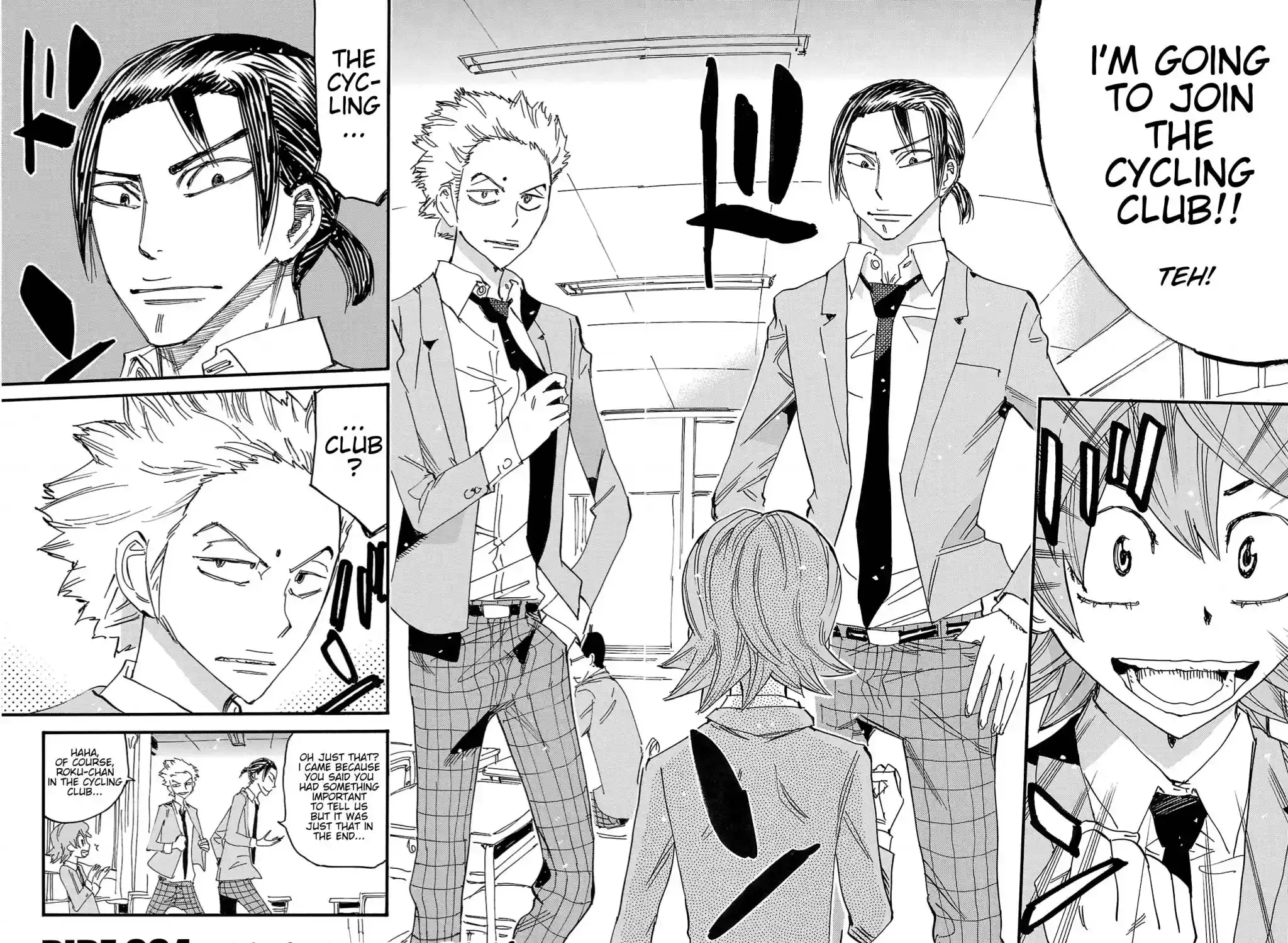 Read Yowamushi Pedal chapter 694 image 2 on Lezhin