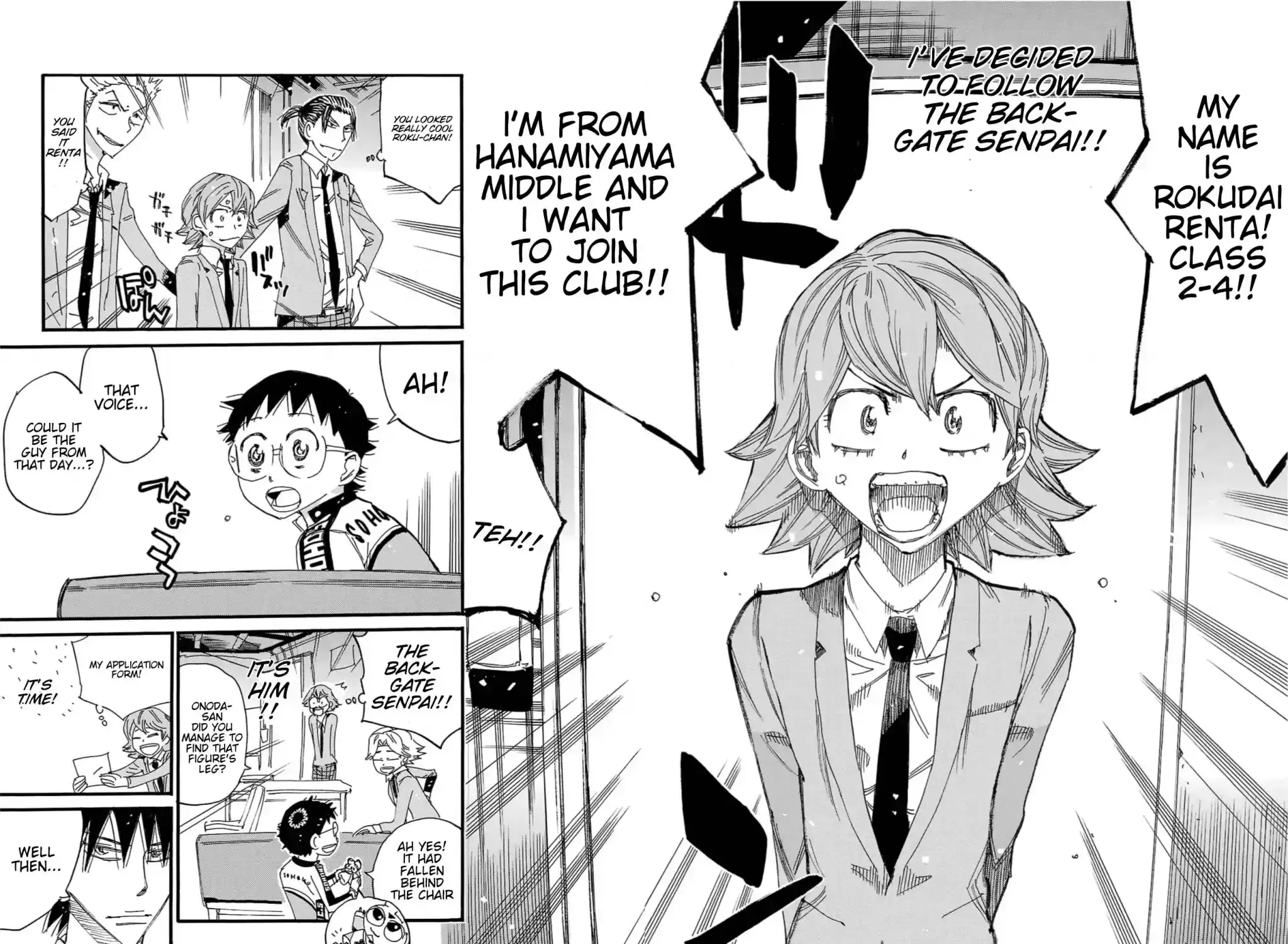Read Yowamushi Pedal chapter 694 image 20 on Lezhin