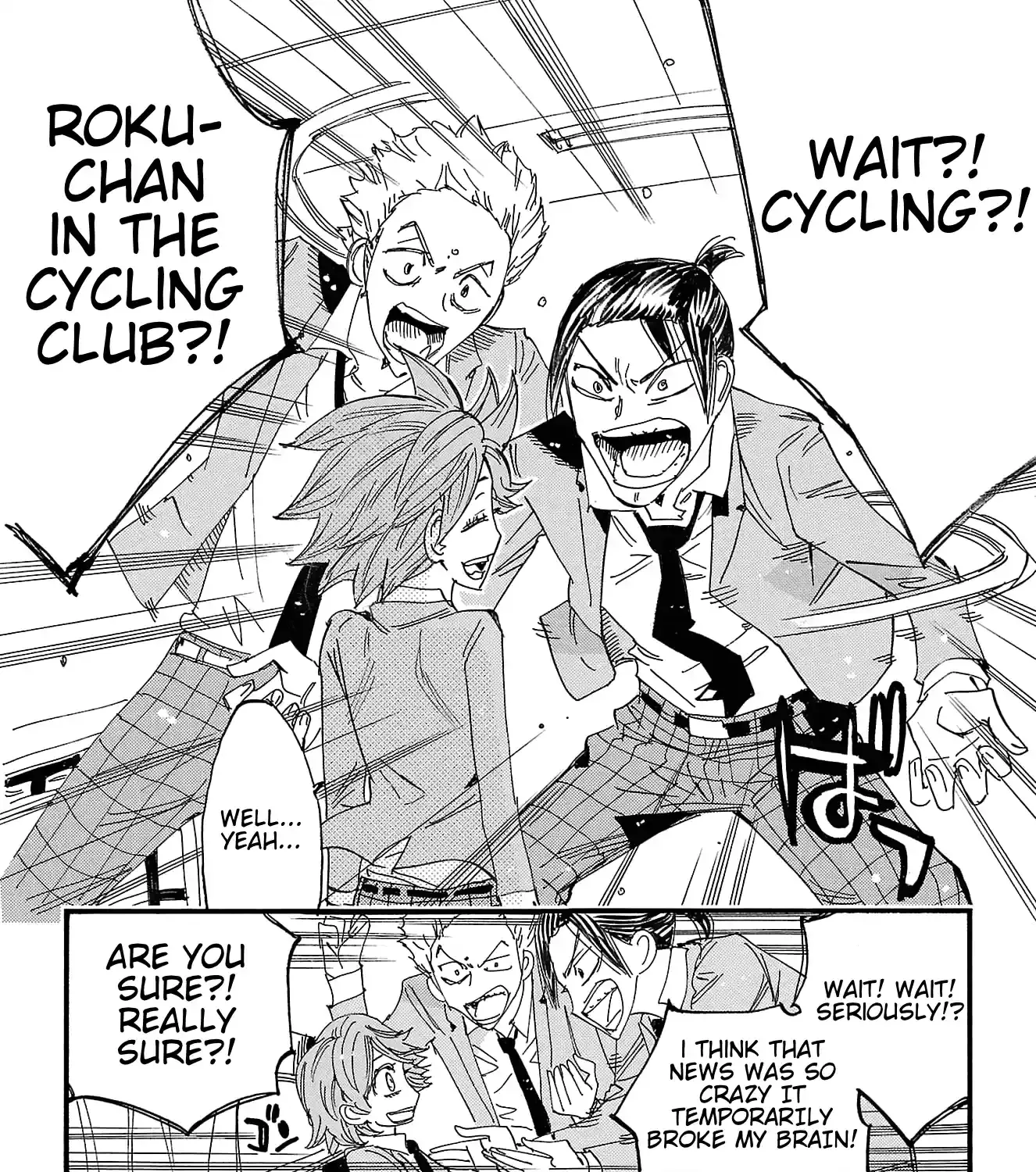 Read Yowamushi Pedal chapter 694 image 4 on Lezhin