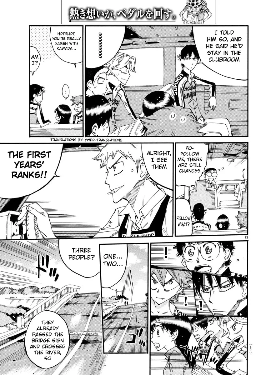 Read Yowamushi Pedal chapter 697 image 11 on Lezhin