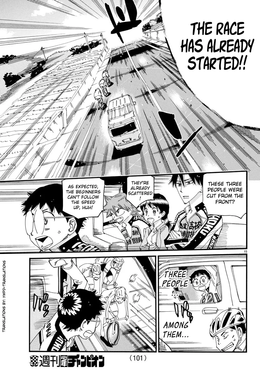 Read Yowamushi Pedal chapter 697 image 13 on Lezhin