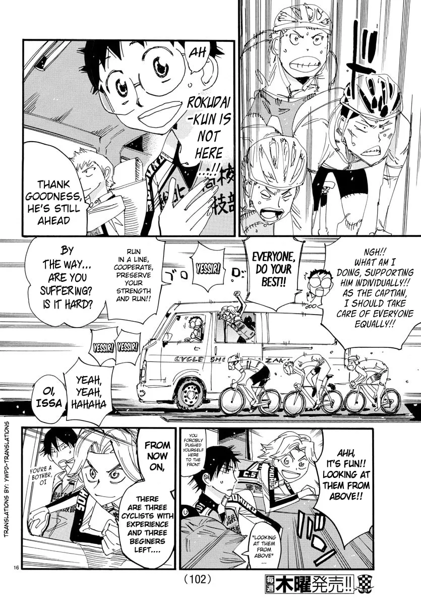Read Yowamushi Pedal chapter 697 image 14 on Lezhin