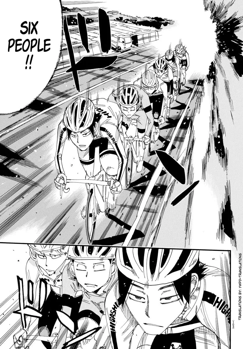 Read Yowamushi Pedal chapter 697 image 15 on Lezhin