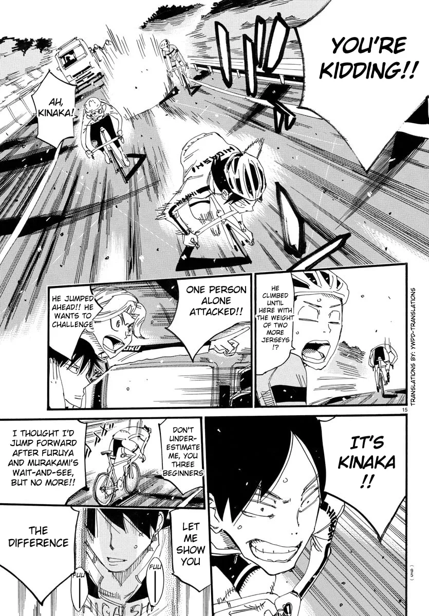 Read Yowamushi Pedal chapter 701 image 11 on Lezhin
