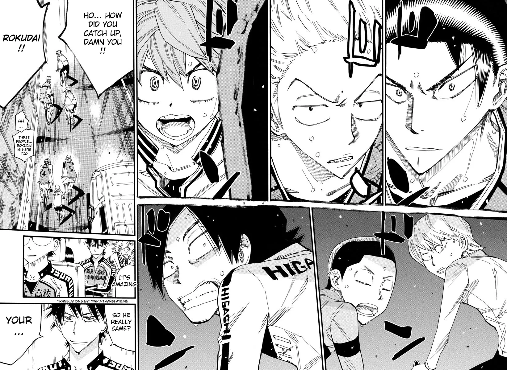 Read Yowamushi Pedal chapter 701 image 2 on Lezhin