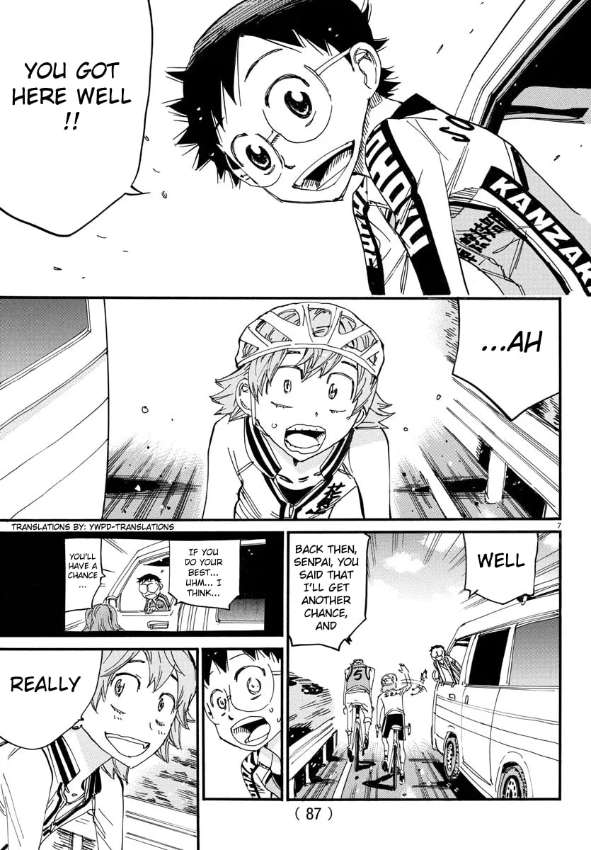 Read Yowamushi Pedal chapter 701 image 4 on Lezhin