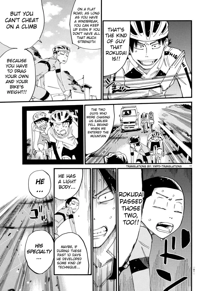 Read Yowamushi Pedal chapter 701 image 8 on Lezhin
