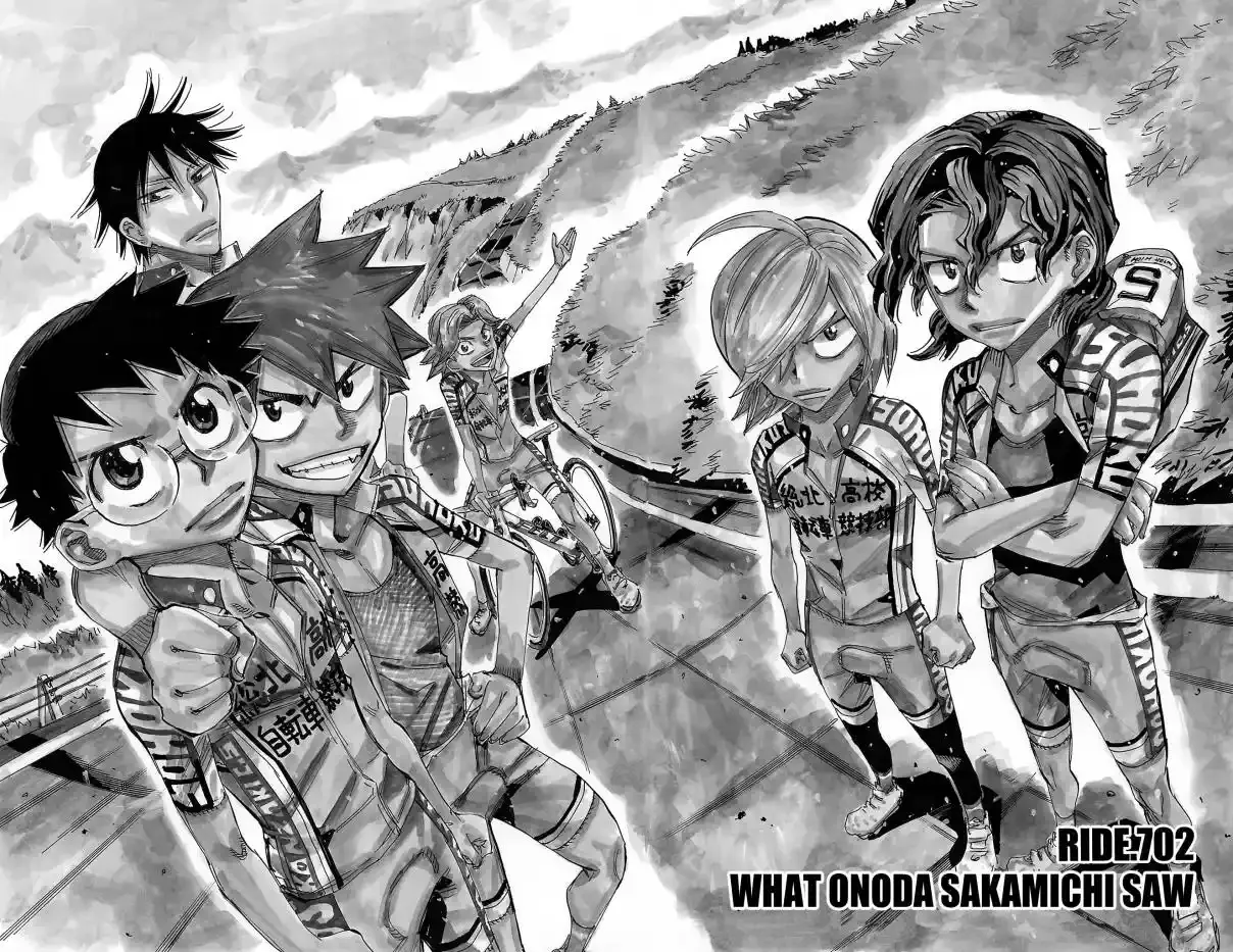 Read Yowamushi Pedal chapter 702 image 1 on Lezhin