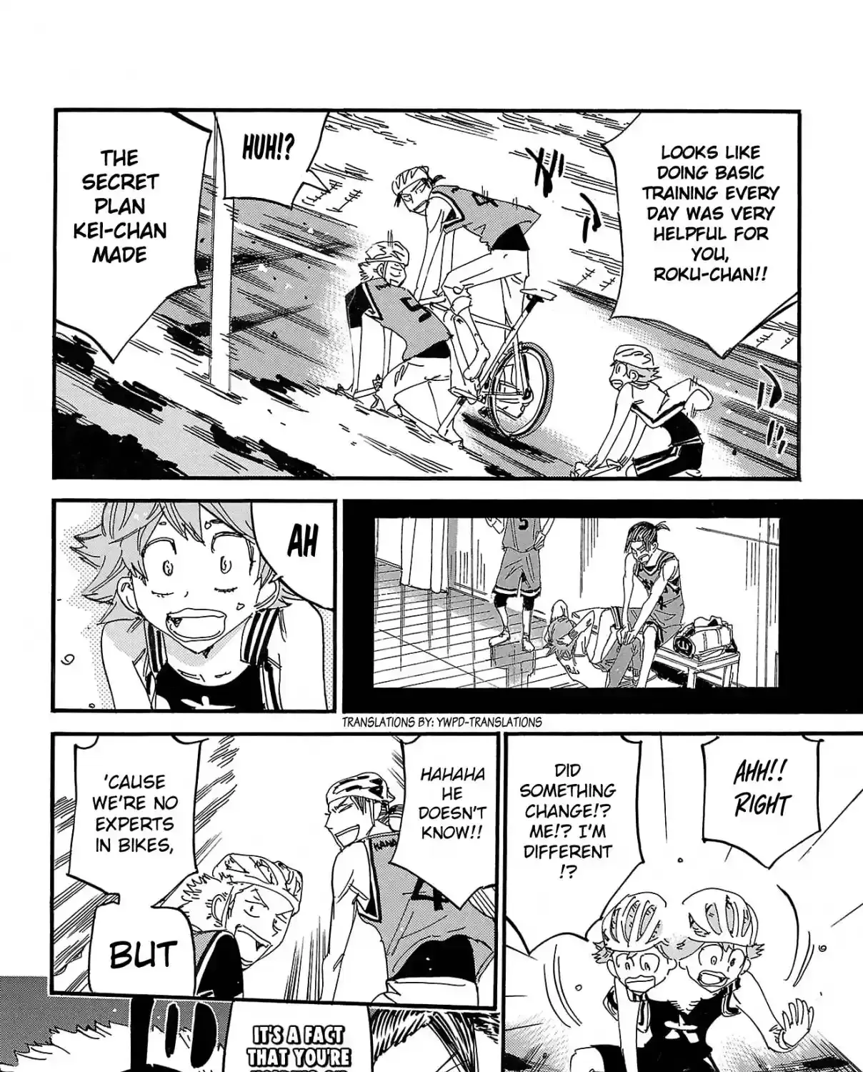 Read Yowamushi Pedal chapter 702 image 18 on Lezhin