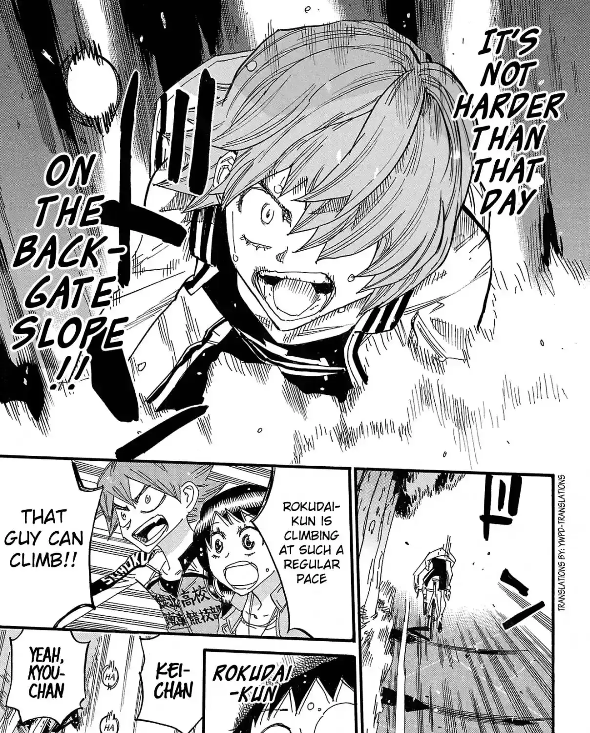Read Yowamushi Pedal chapter 704 image 12 on Lezhin