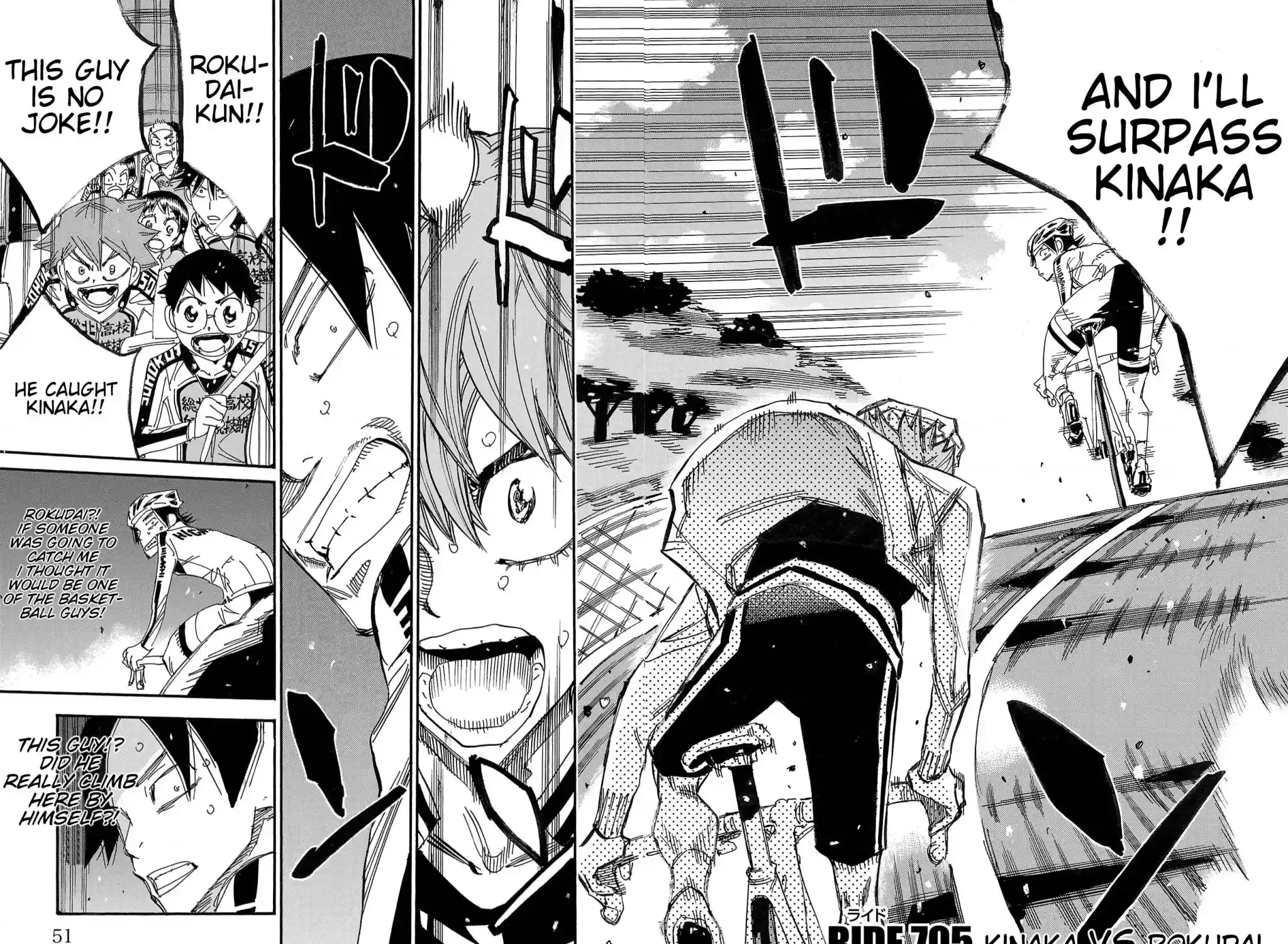 Read Yowamushi Pedal chapter 705 image 2 on Lezhin
