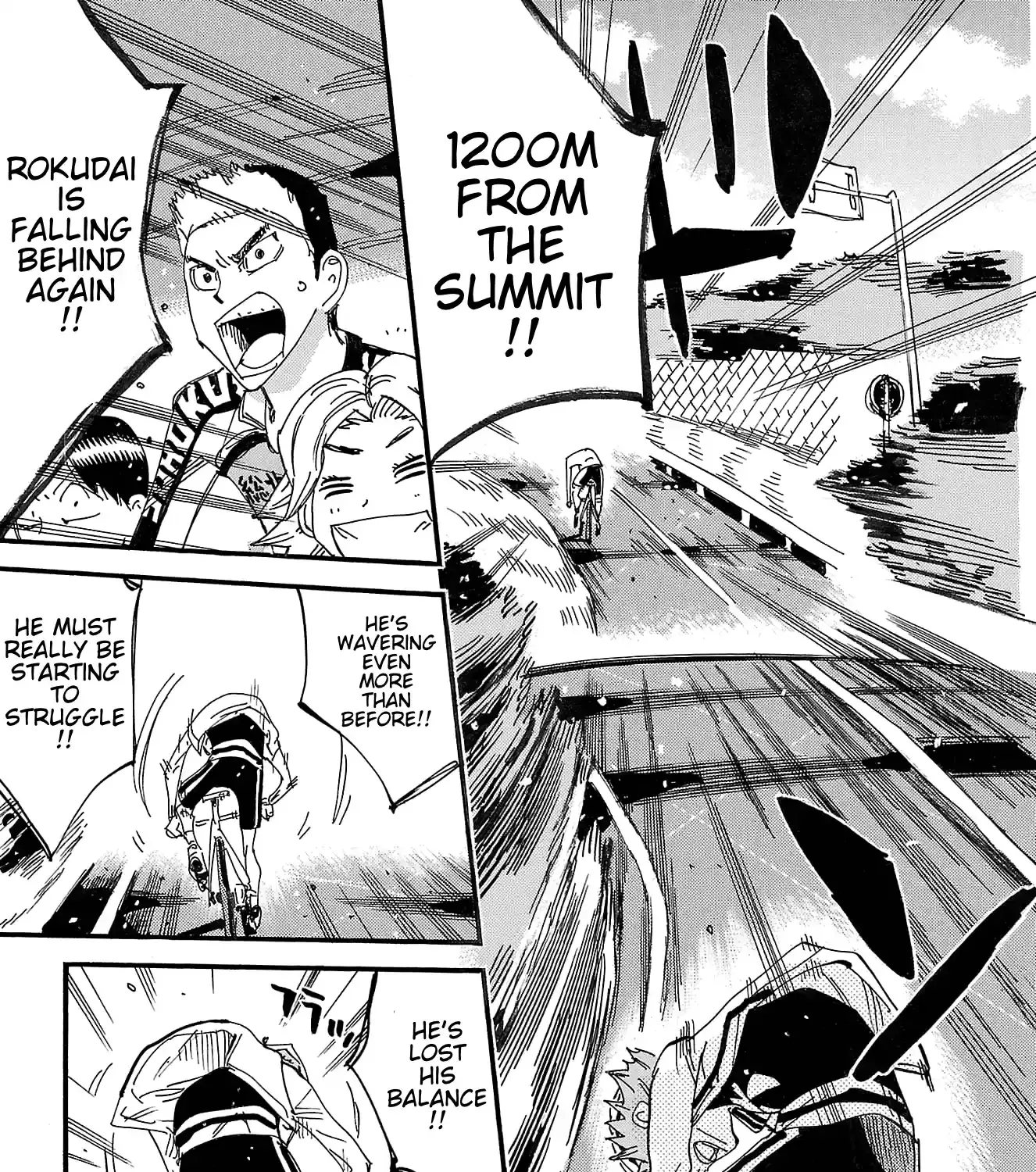 Read Yowamushi Pedal chapter 707 image 4 on Lezhin