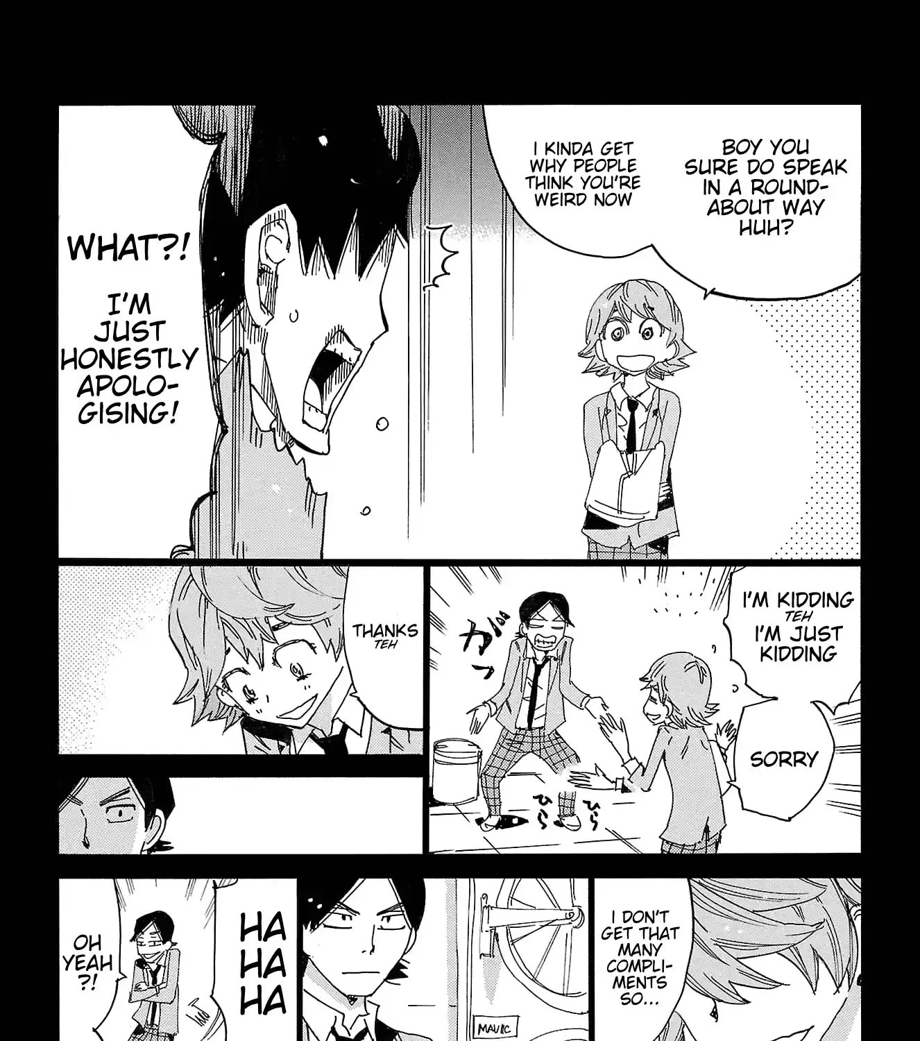 Read Yowamushi Pedal chapter 711 image 12 on Lezhin