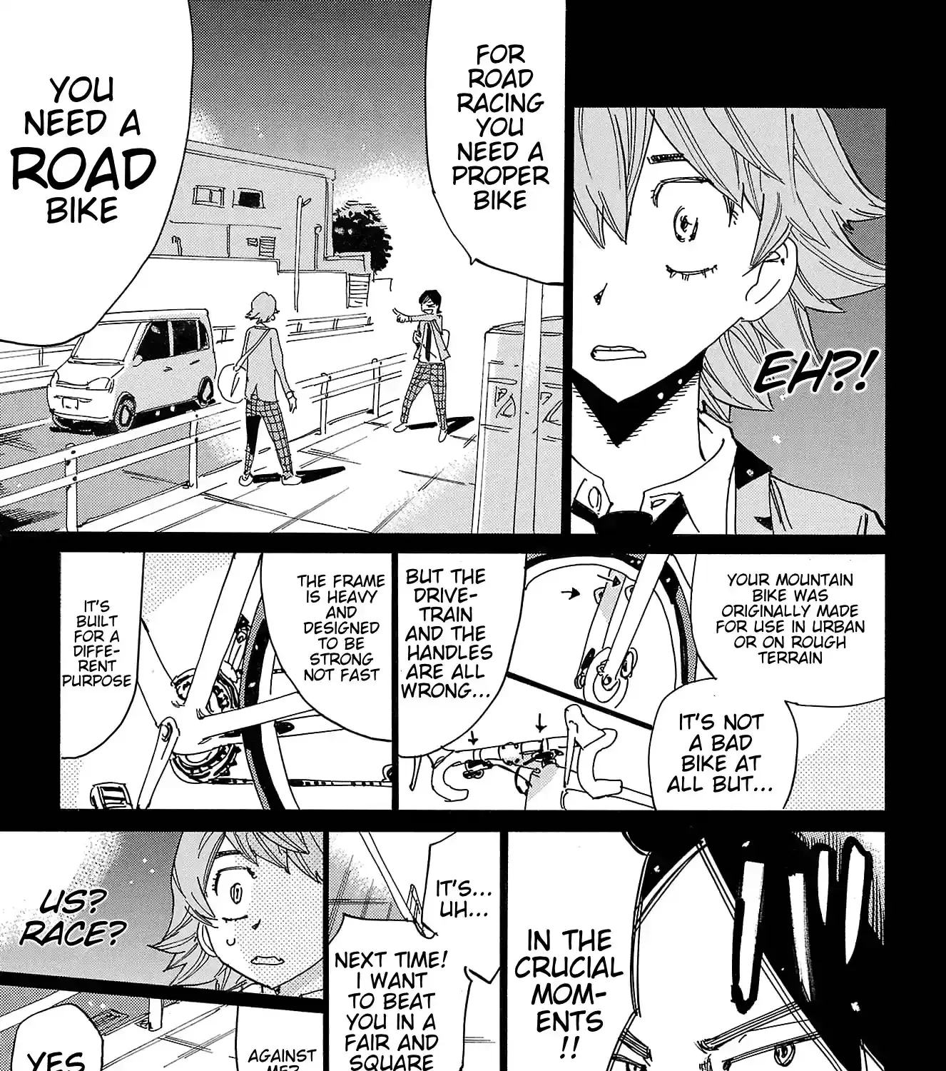 Read Yowamushi Pedal chapter 711 image 14 on Lezhin