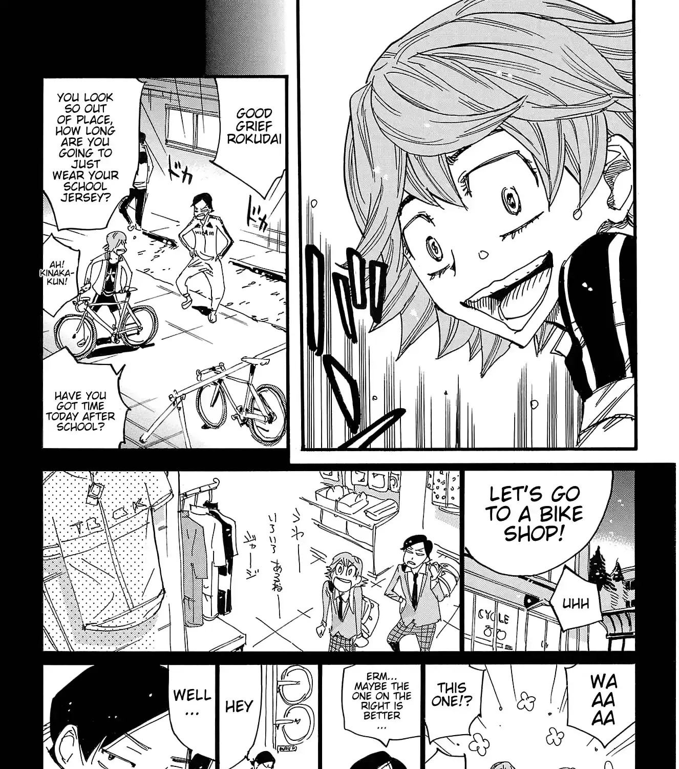 Read Yowamushi Pedal chapter 711 image 8 on Lezhin