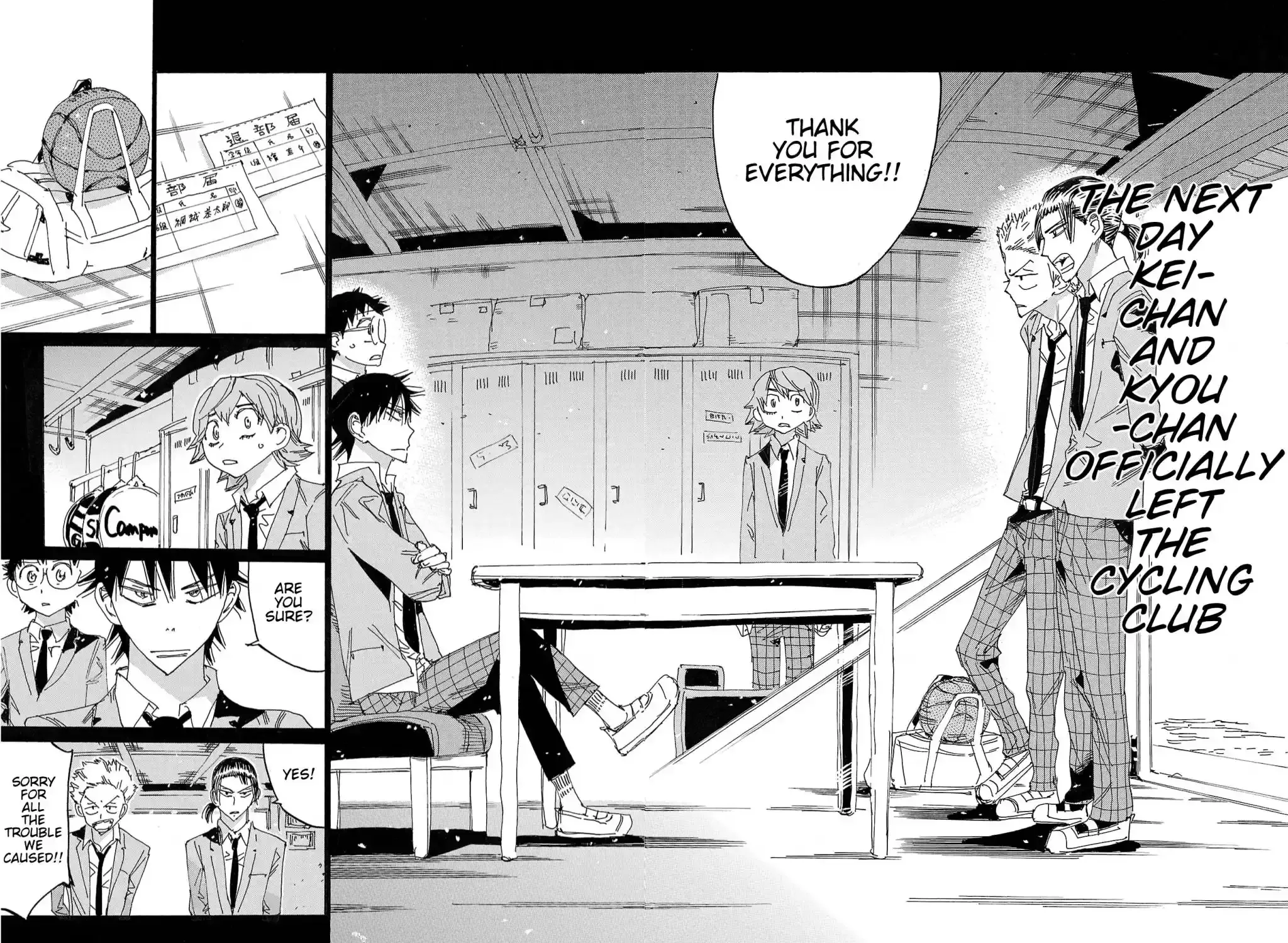 Yowamushi Pedal Chapter 712 page 15 - 